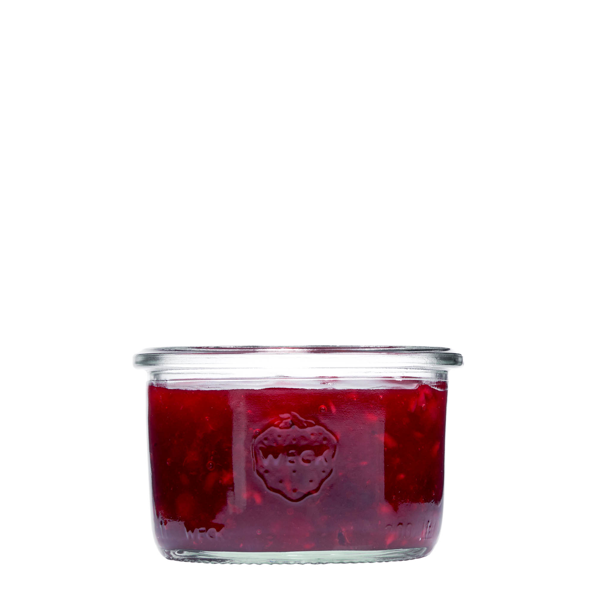200 ml bocal WECK à renversement, ouverture : bord rond 200 ml bocal WECK à renversement, ouverture : bord rond