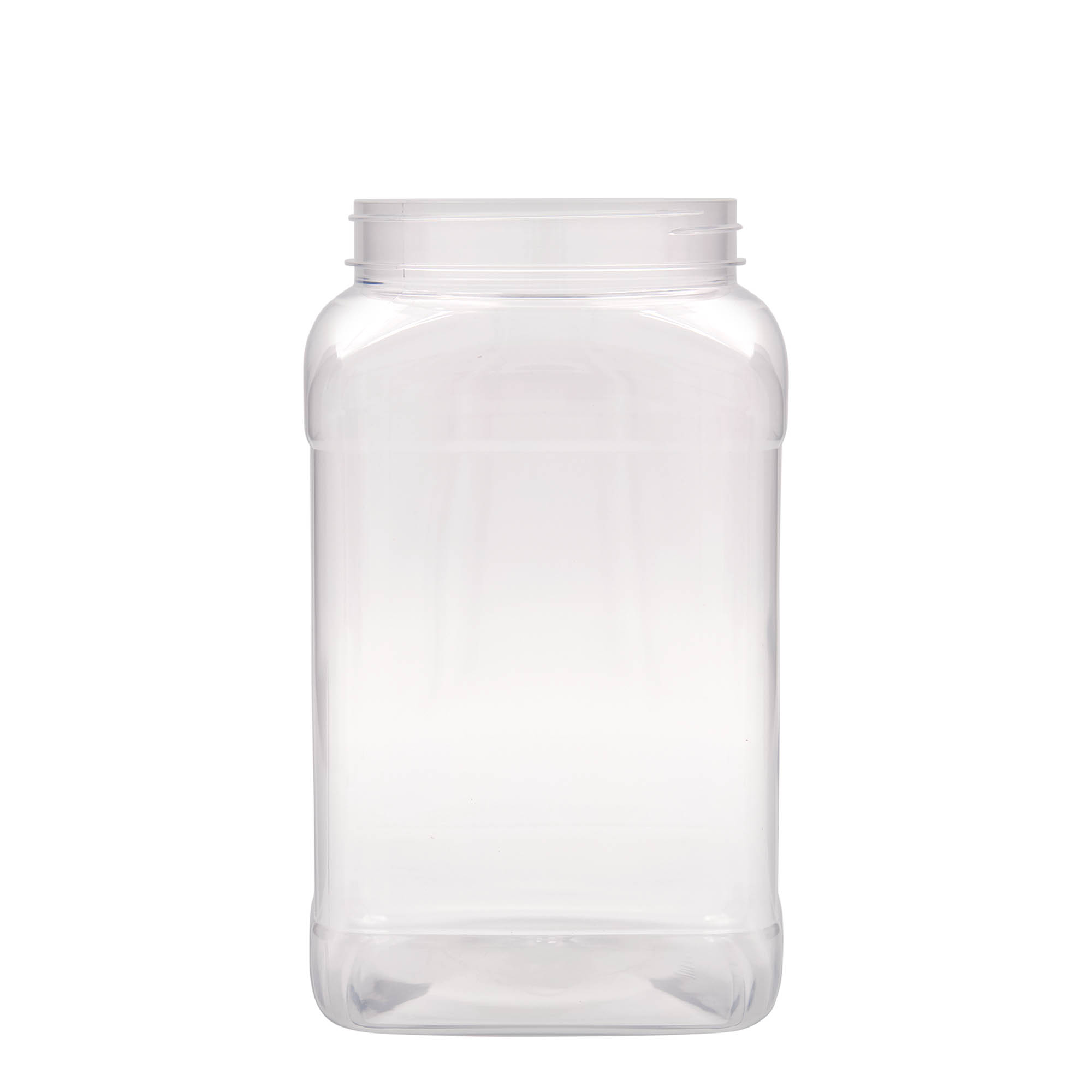 Boîte PET 3 000 ml 'Dana', carrée, plastique, ouverture : 110/400 Boîte PET 3 000 ml 'Dana', carrée, plastique, ouverture : 110/400