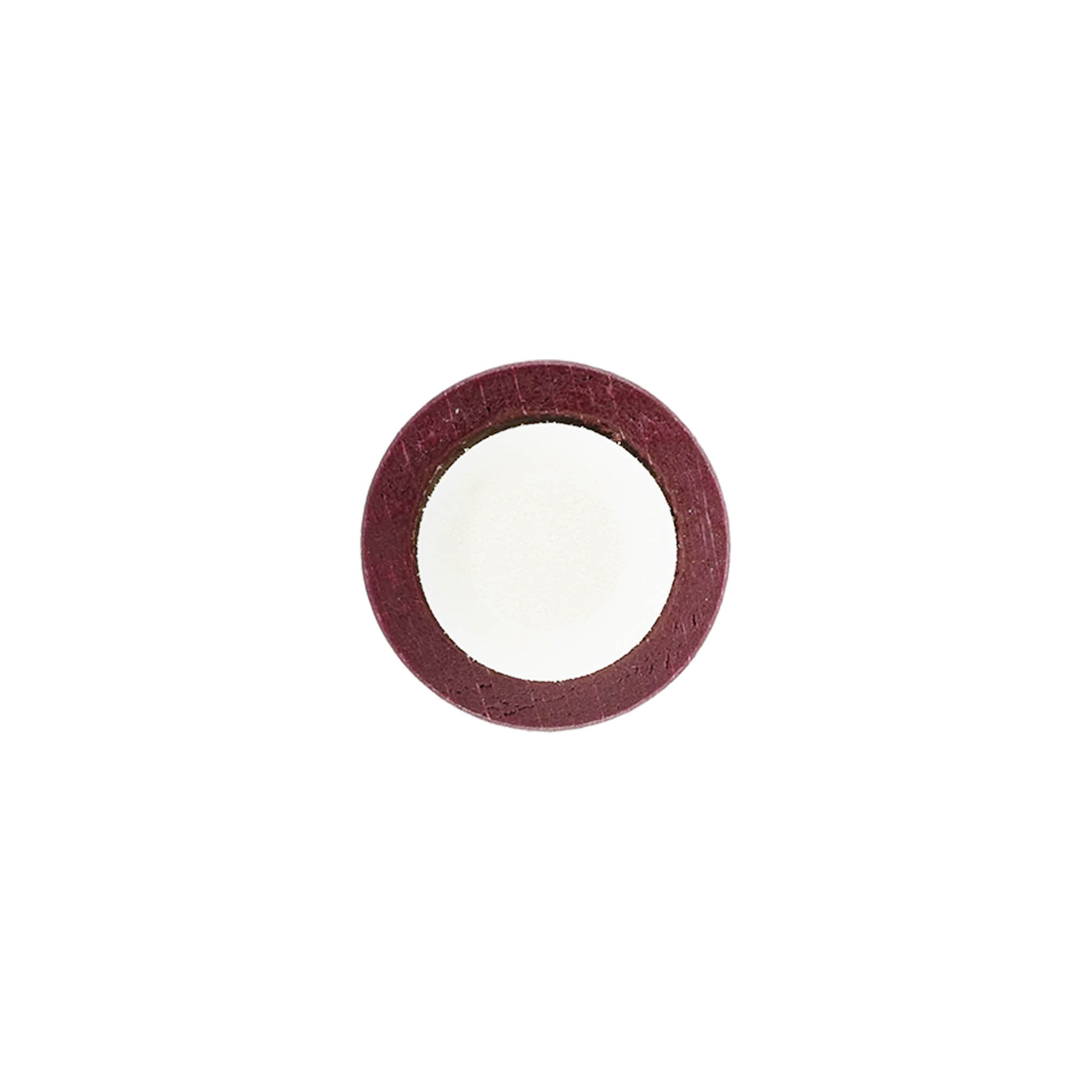 Bouchon à poignée 19 mm, bois/plastique, bordeaux, pour embouchure : liège Bouchon à poignée 19 mm, bois/plastique, bordeaux, pour embouchure : liège