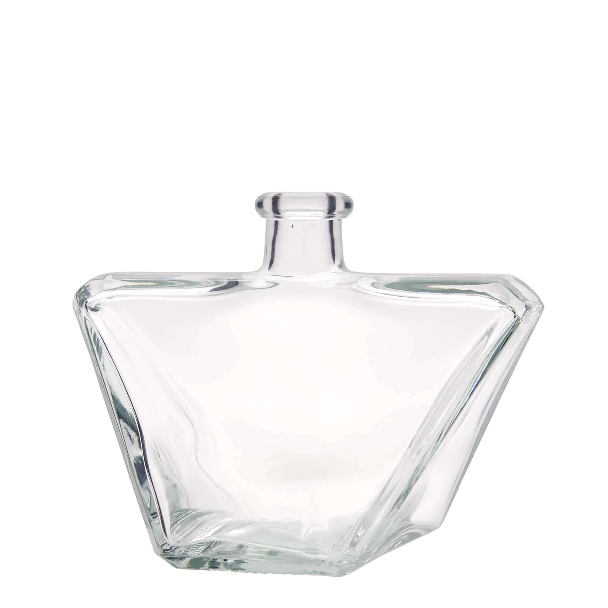 Bouteille en verre 500 ml 'Charly', rectangulaire, bouchage: bouchon