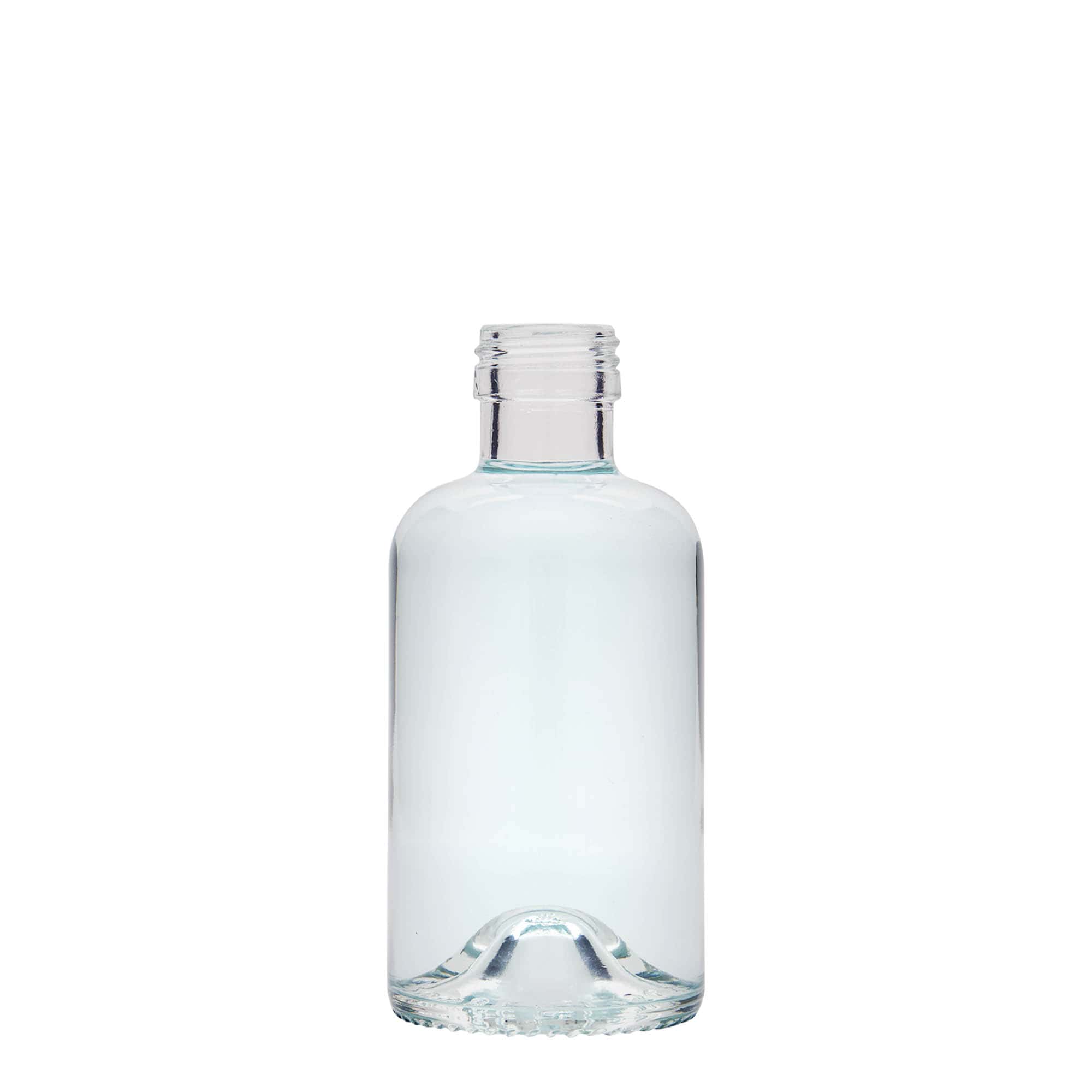 Flacon en verre de 250 ml pour pharmacien, ouverture : PP 31,5