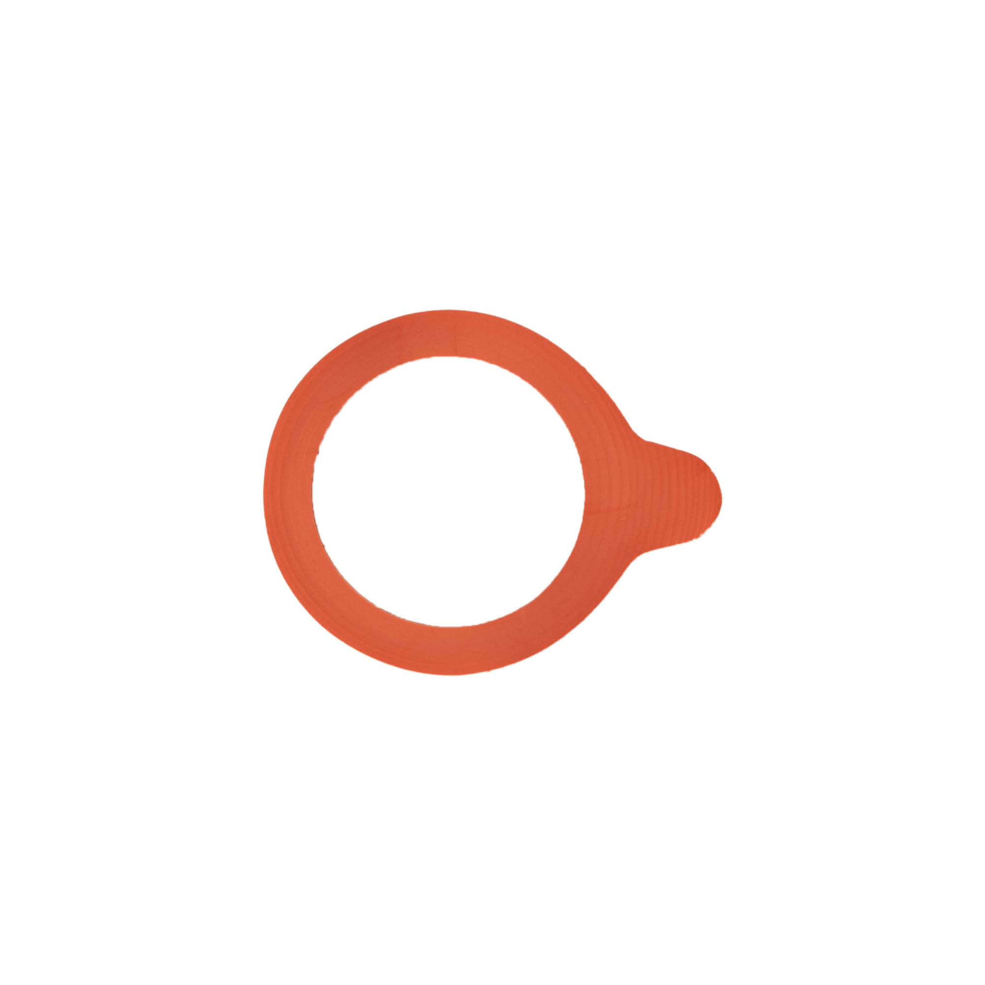 Anneau de mise en conserve WECK RR40, rouge, ouverture : bord rond