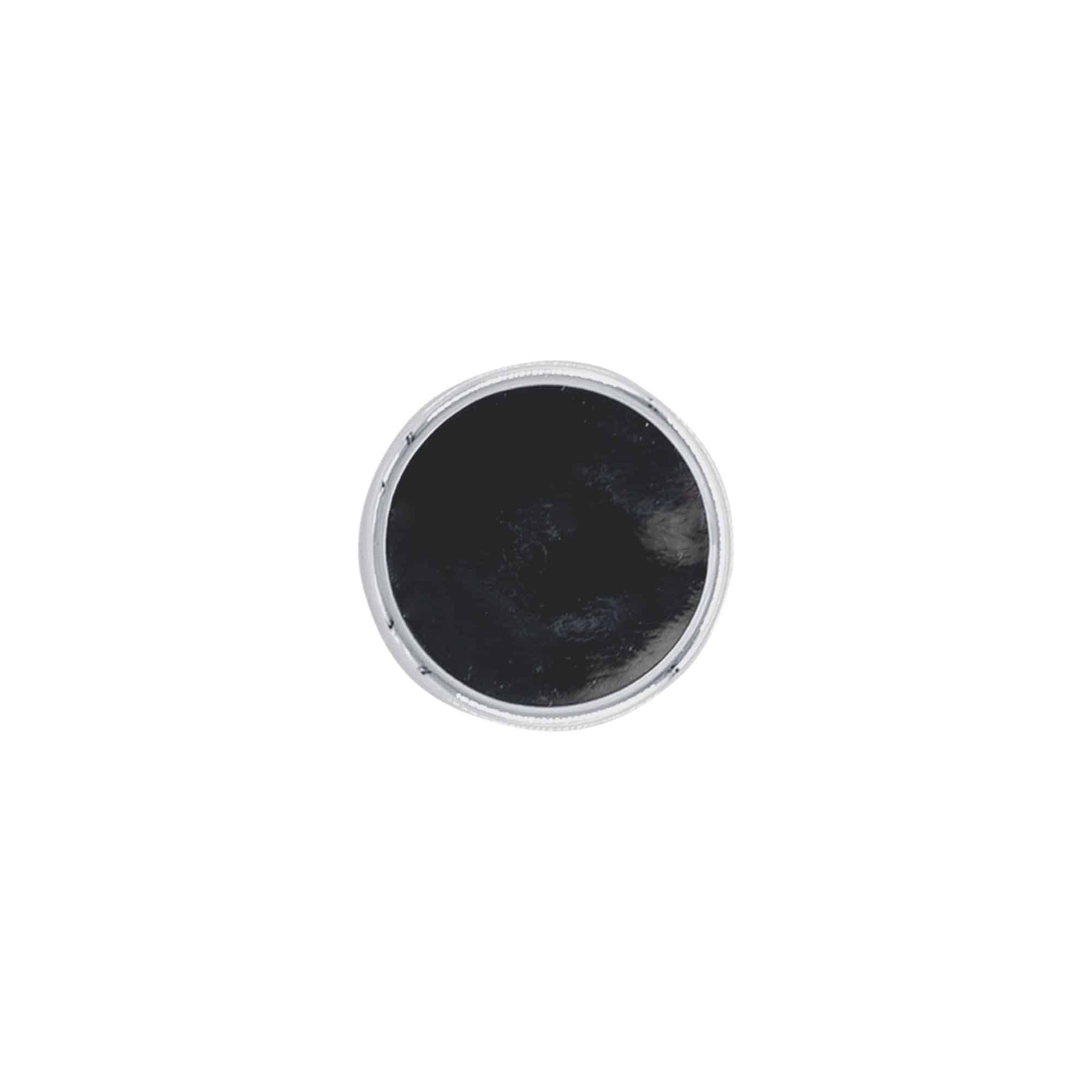 Bouchon à prise 19 mm, plastique, argenté, pour embouchure : liège