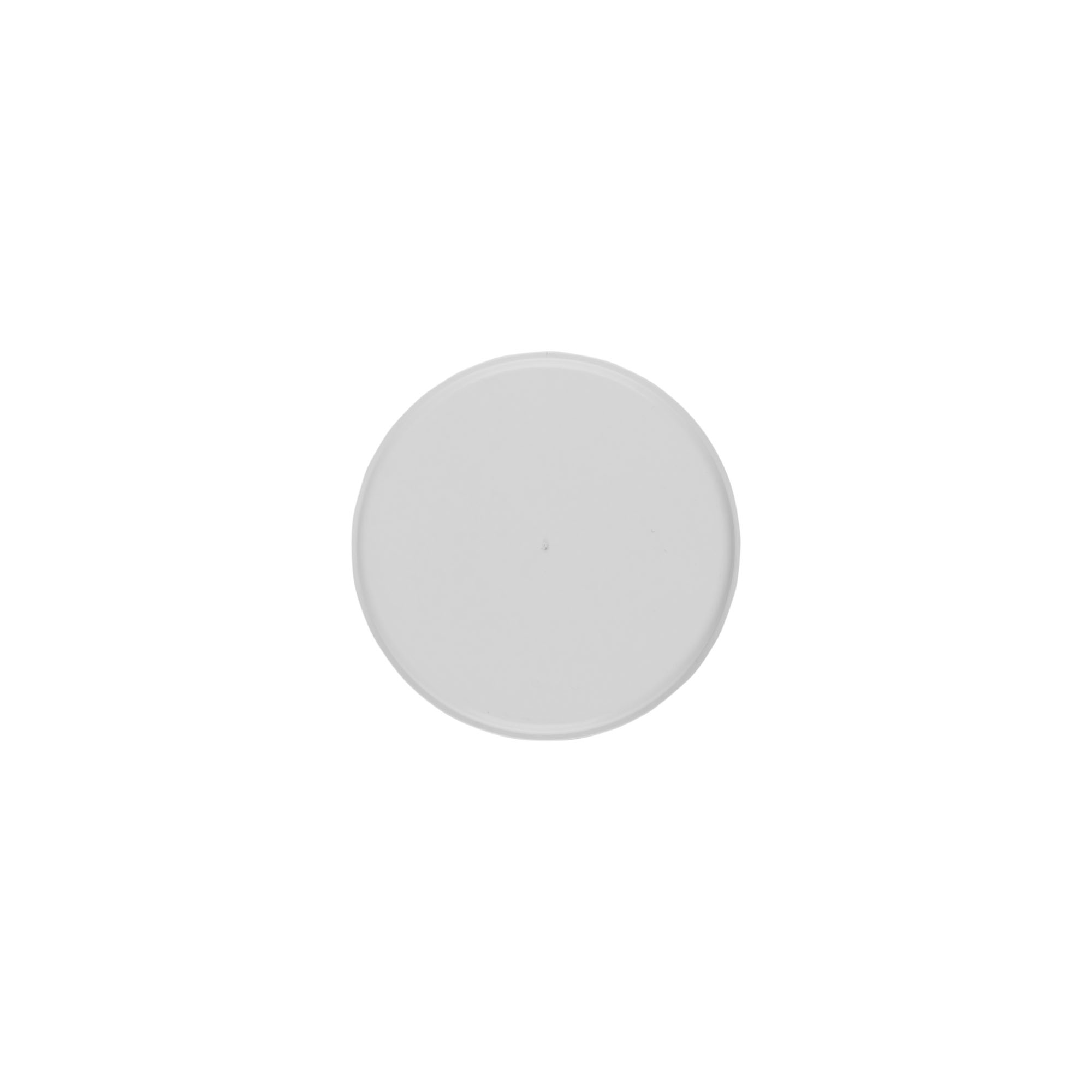 Disque de couverture pour 100 ml 'Magic', plastique PP, blanc Disque de couverture pour 100 ml 'Magic', plastique PP, blanc