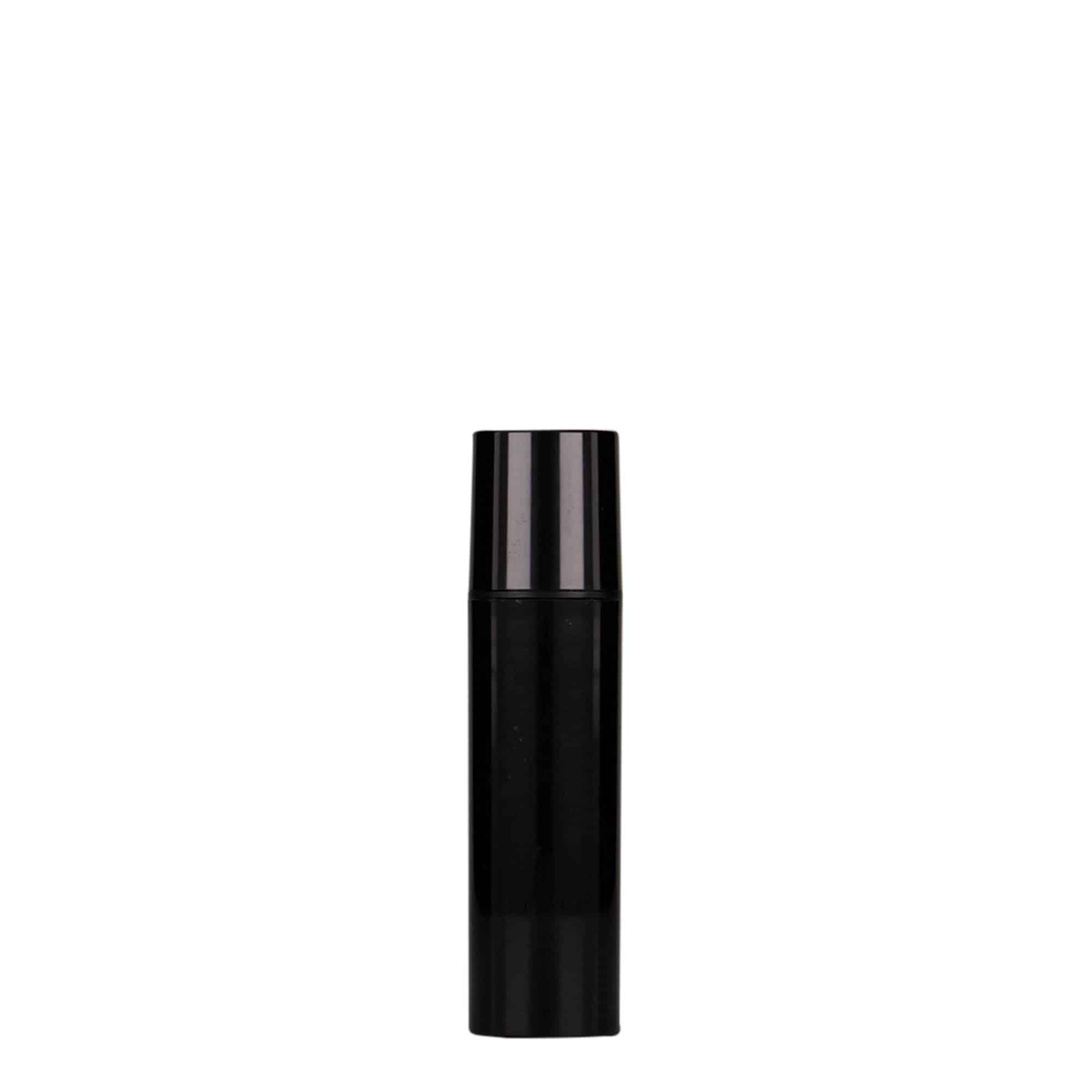Distributeur airless 10 ml « Nano », plastique PP, noir