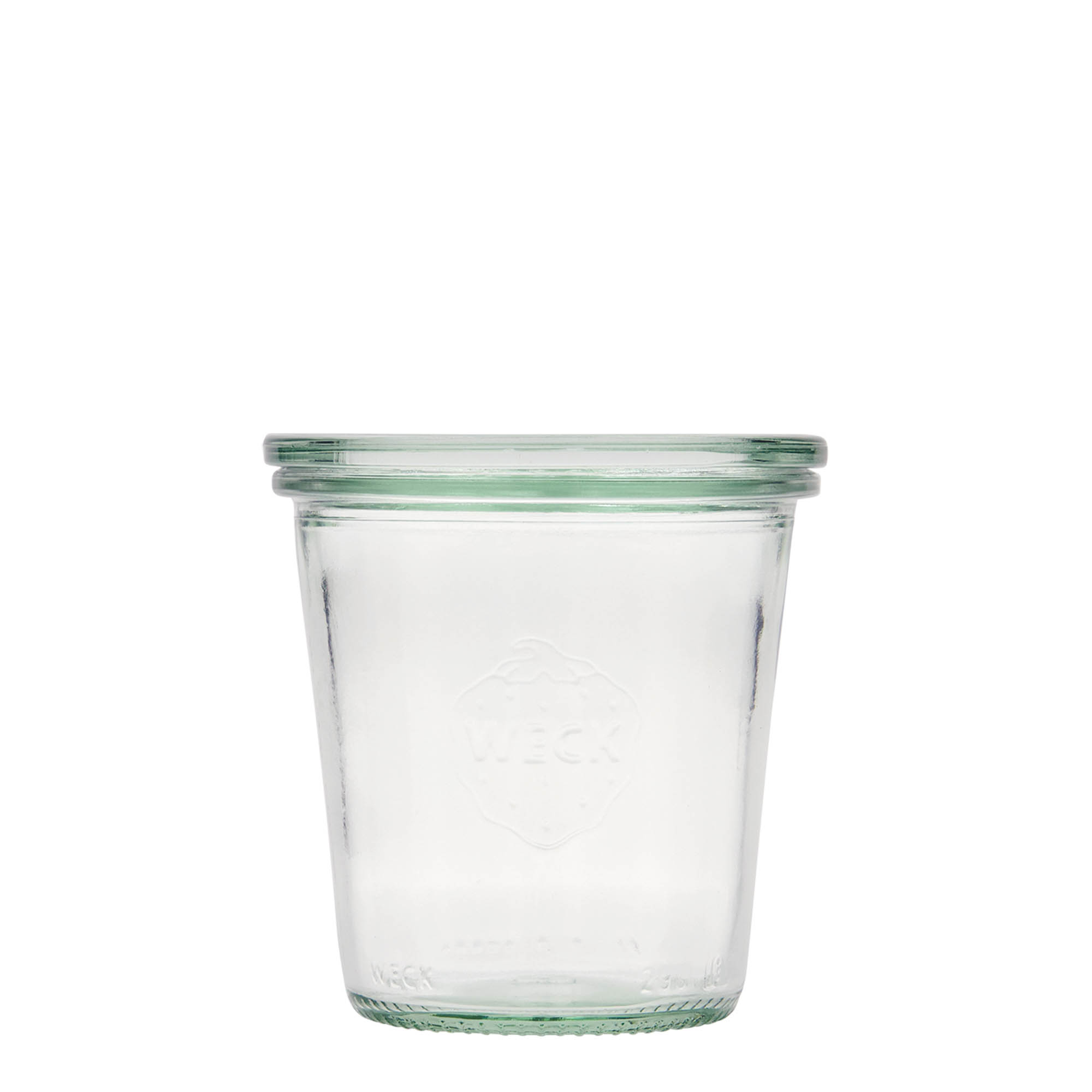 290 ml bocal WECK à renversement, ouverture : bord rond 290 ml bocal WECK à renversement, ouverture : bord rond