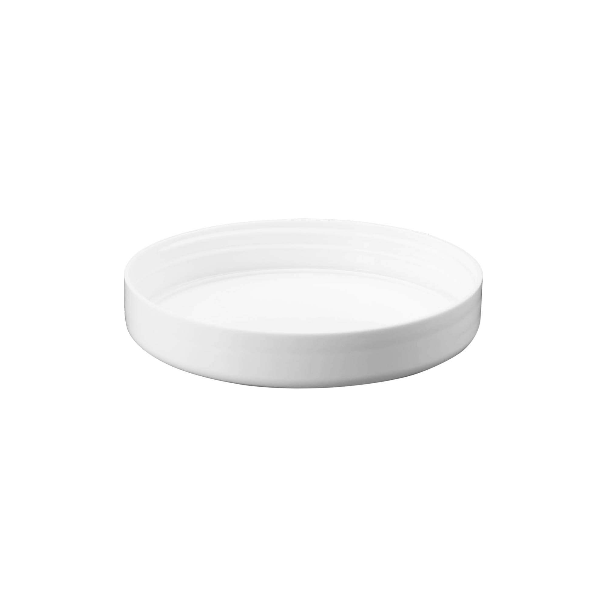 Bouchon à vis, plastique PP, blanc, pour ouverture : 100/400 Bouchon à vis, plastique PP, blanc, pour ouverture : 100/400