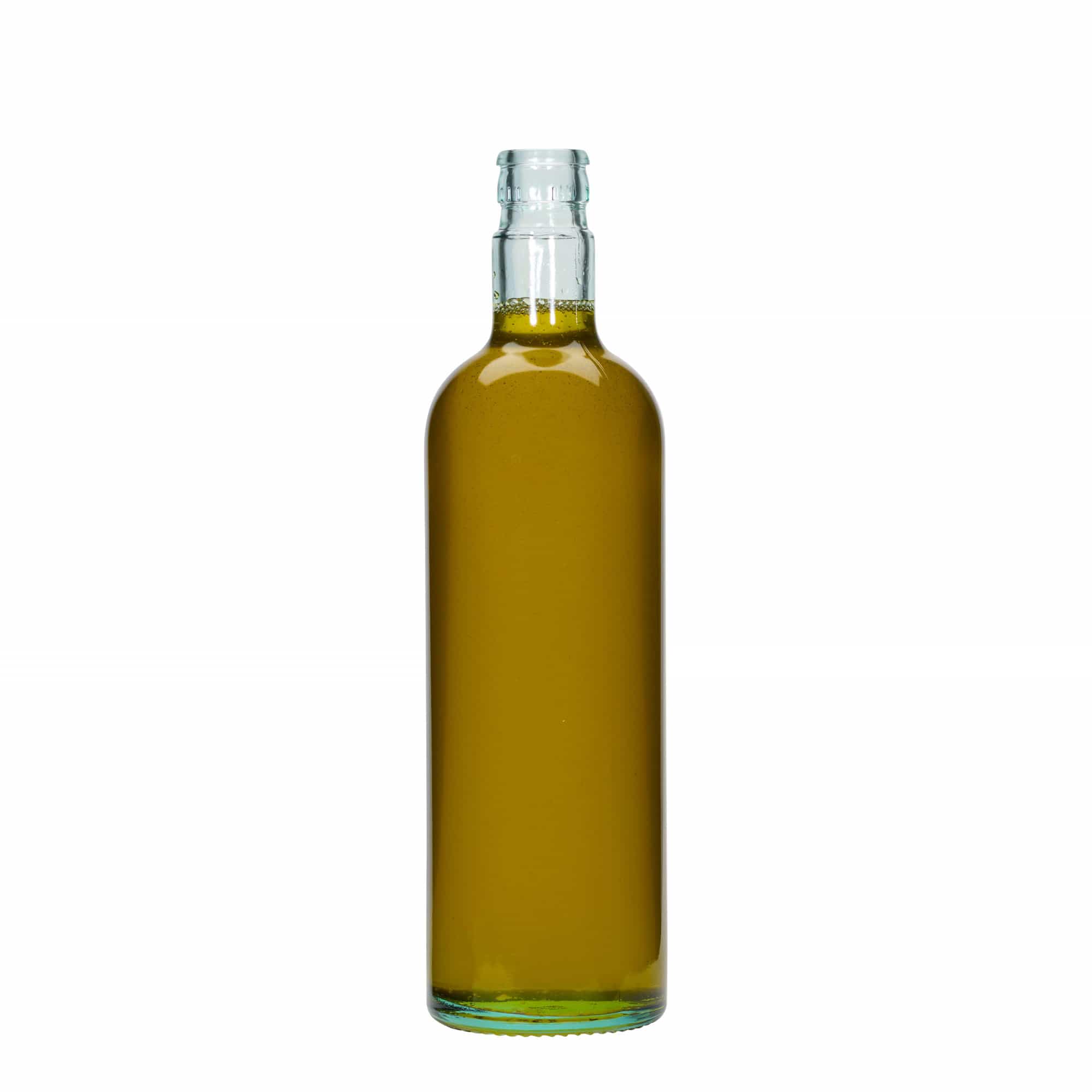 Bouteille de vinaigre/huile 750 ml 'Willy New', verre, vert clair, ouverture : DOP
