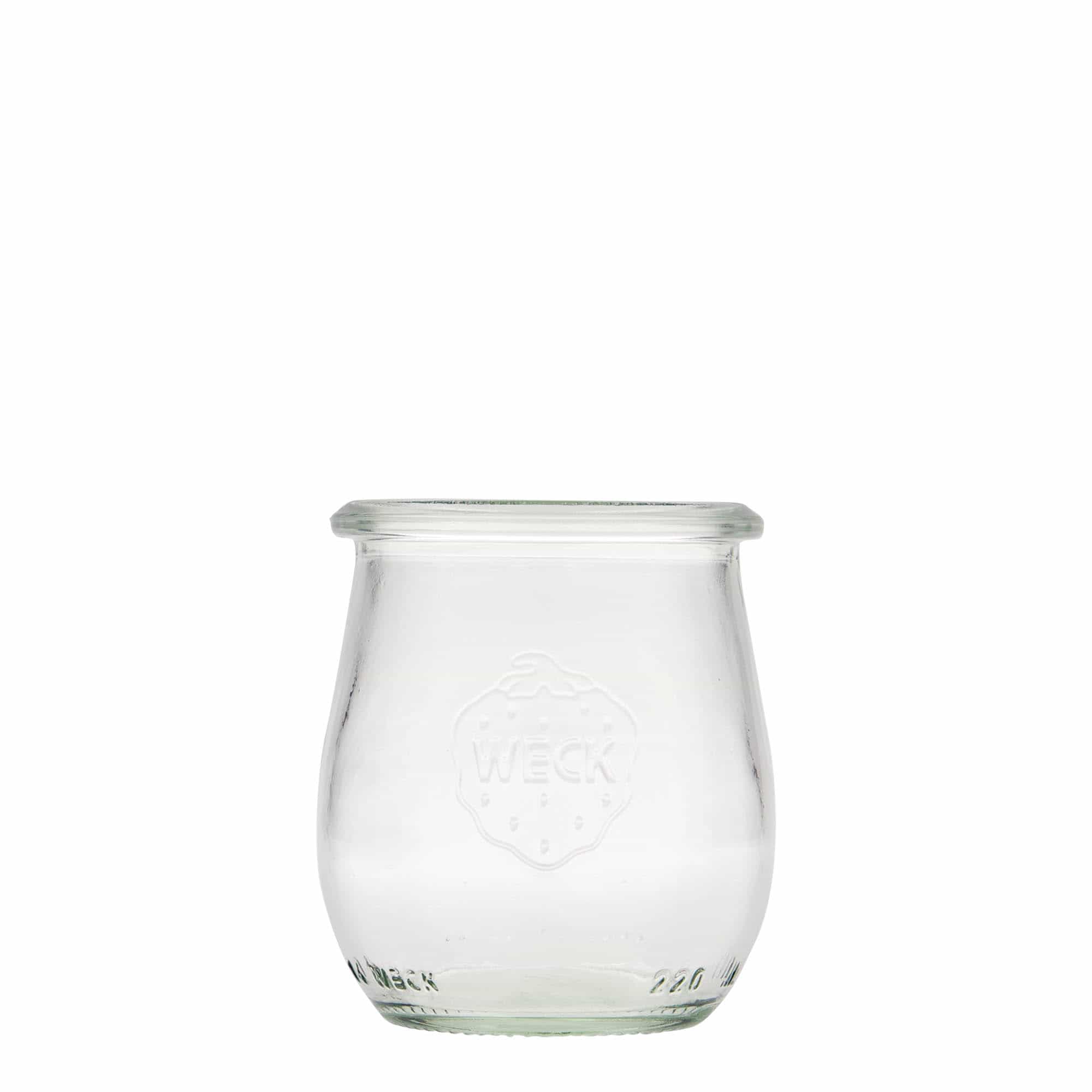 Bocal WECK tulipe 220 ml, bouchage: bords arrondis