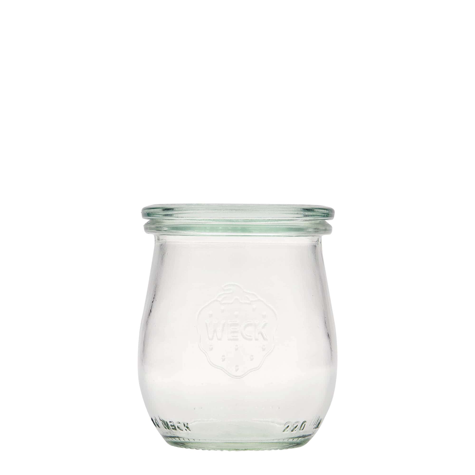 220 ml WECK verre tulipe, ouverture : bord rond