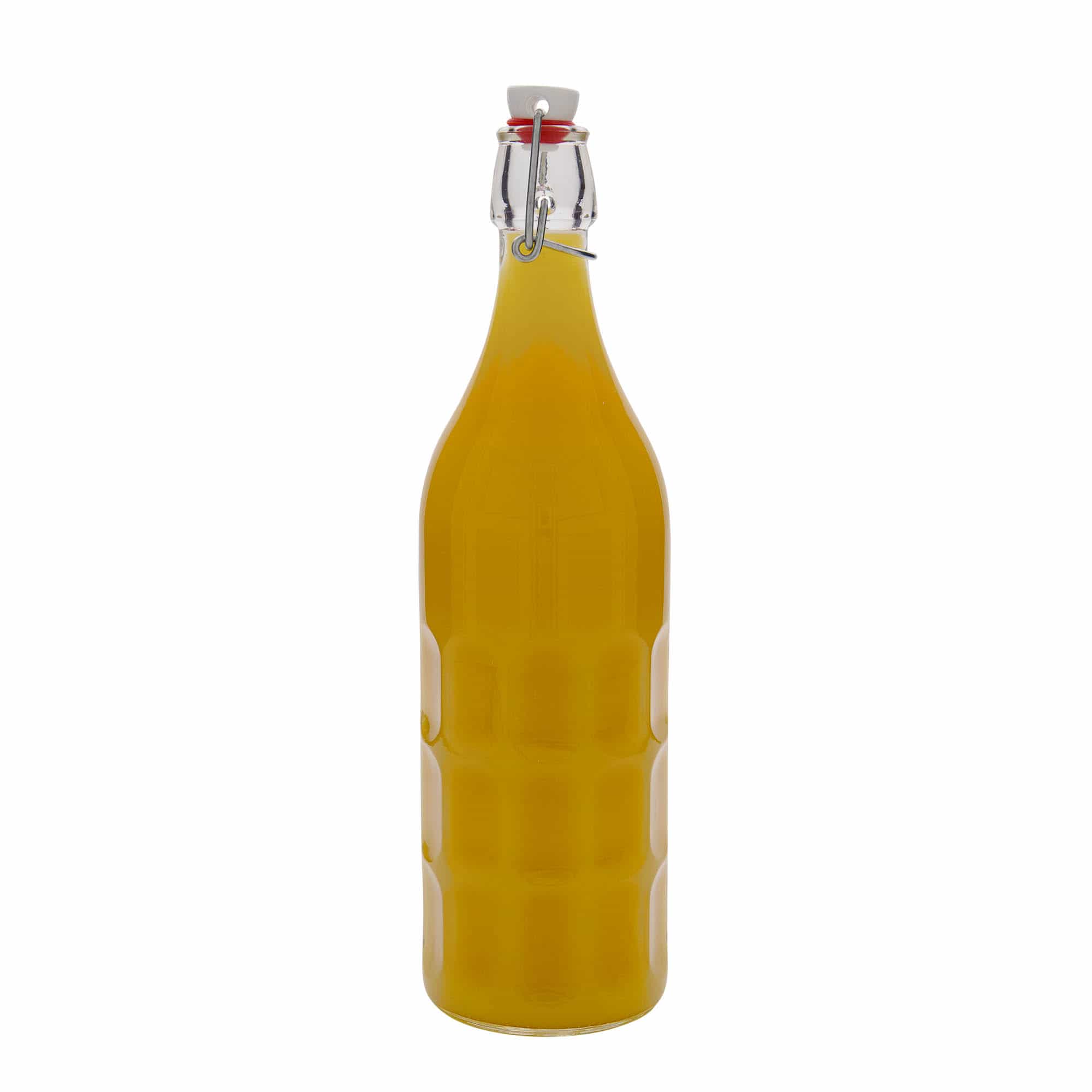 Bouteille en verre 1 000 ml 'Moresca', bouchage: bouchon mécanique