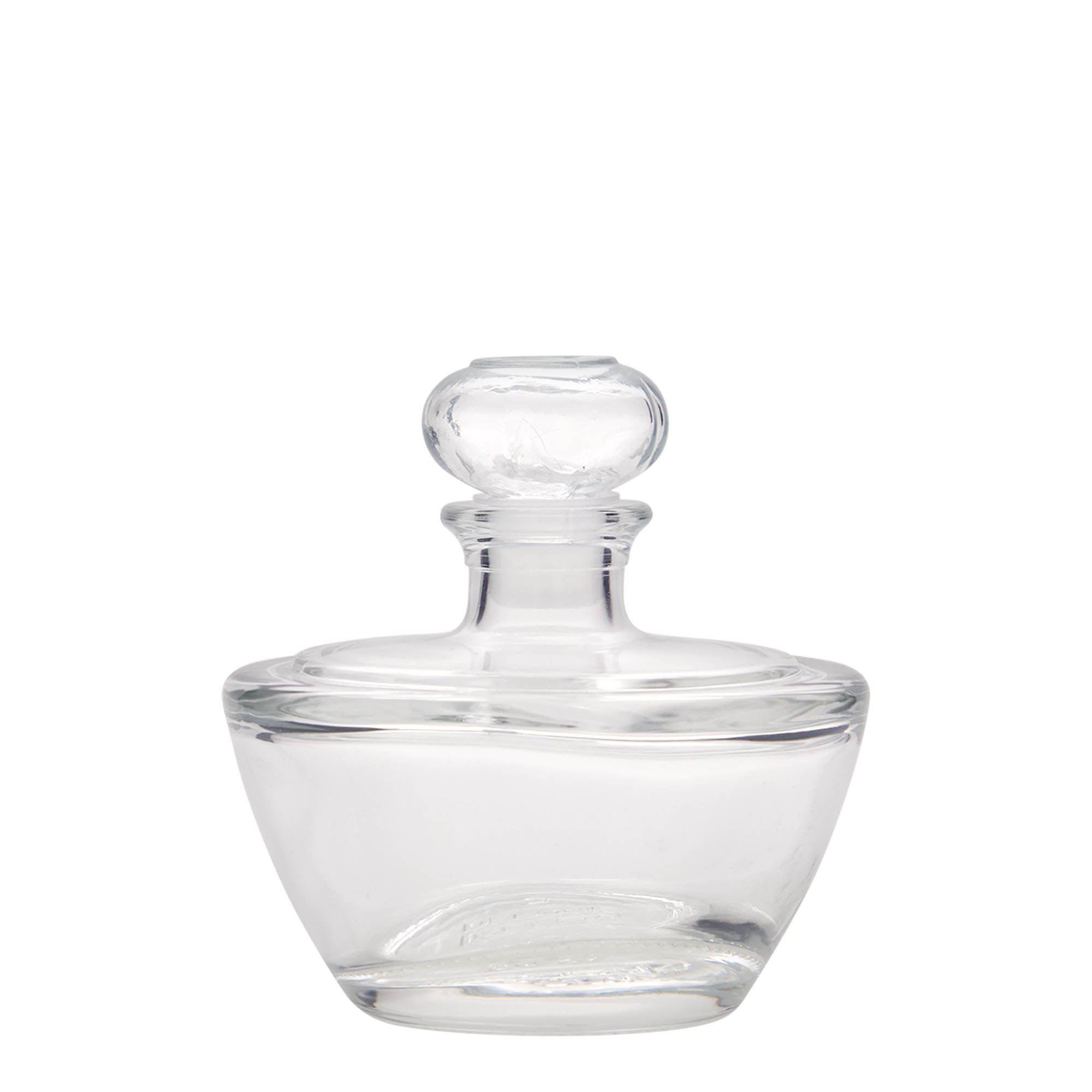 Flacon en verre 200 ml 'Homme', ouverture : bouchon en liège