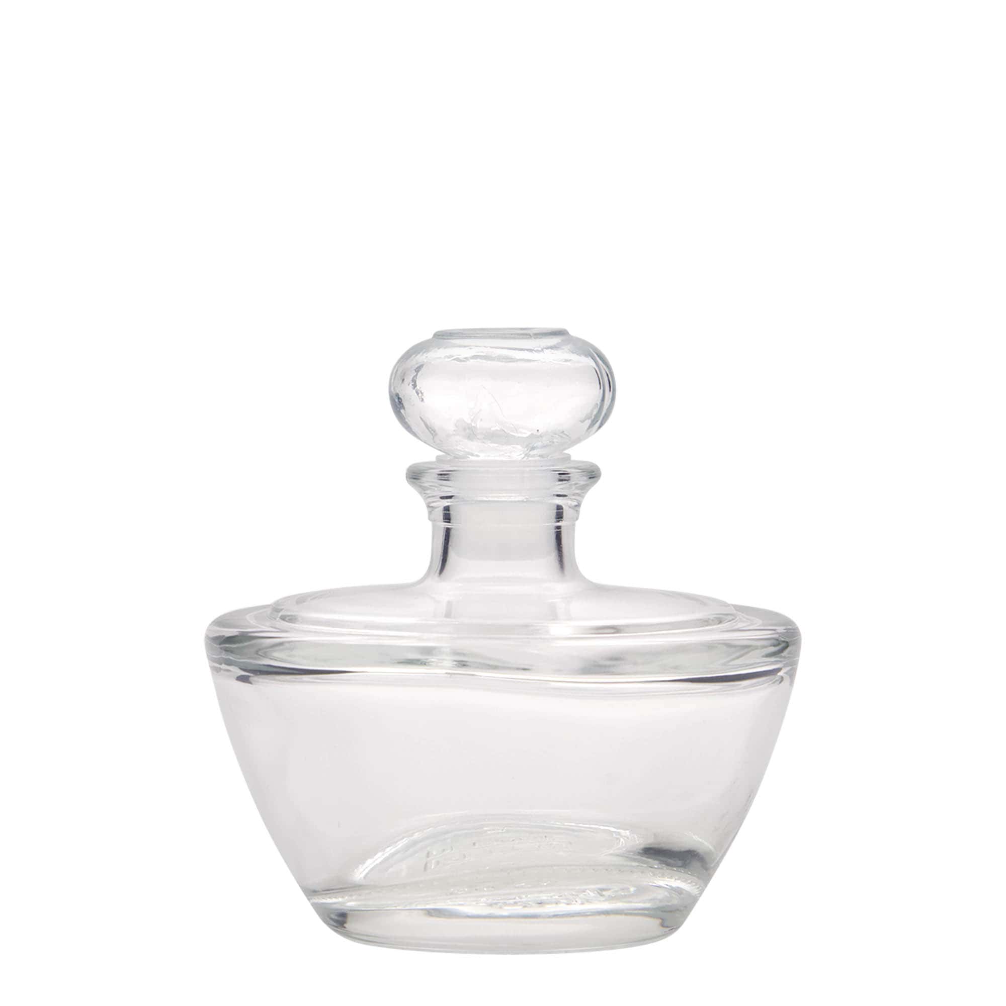 Flacon en verre 200 ml 'Homme', ouverture : bouchon en liège