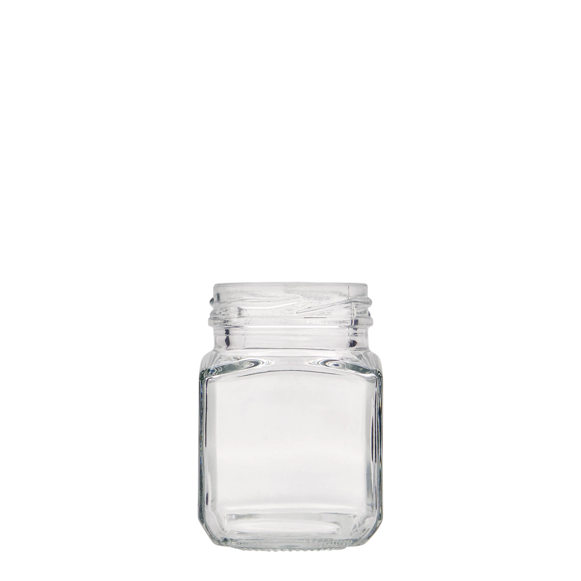 106 ml verre carré, ouverture : Twist-Off (TO 48)