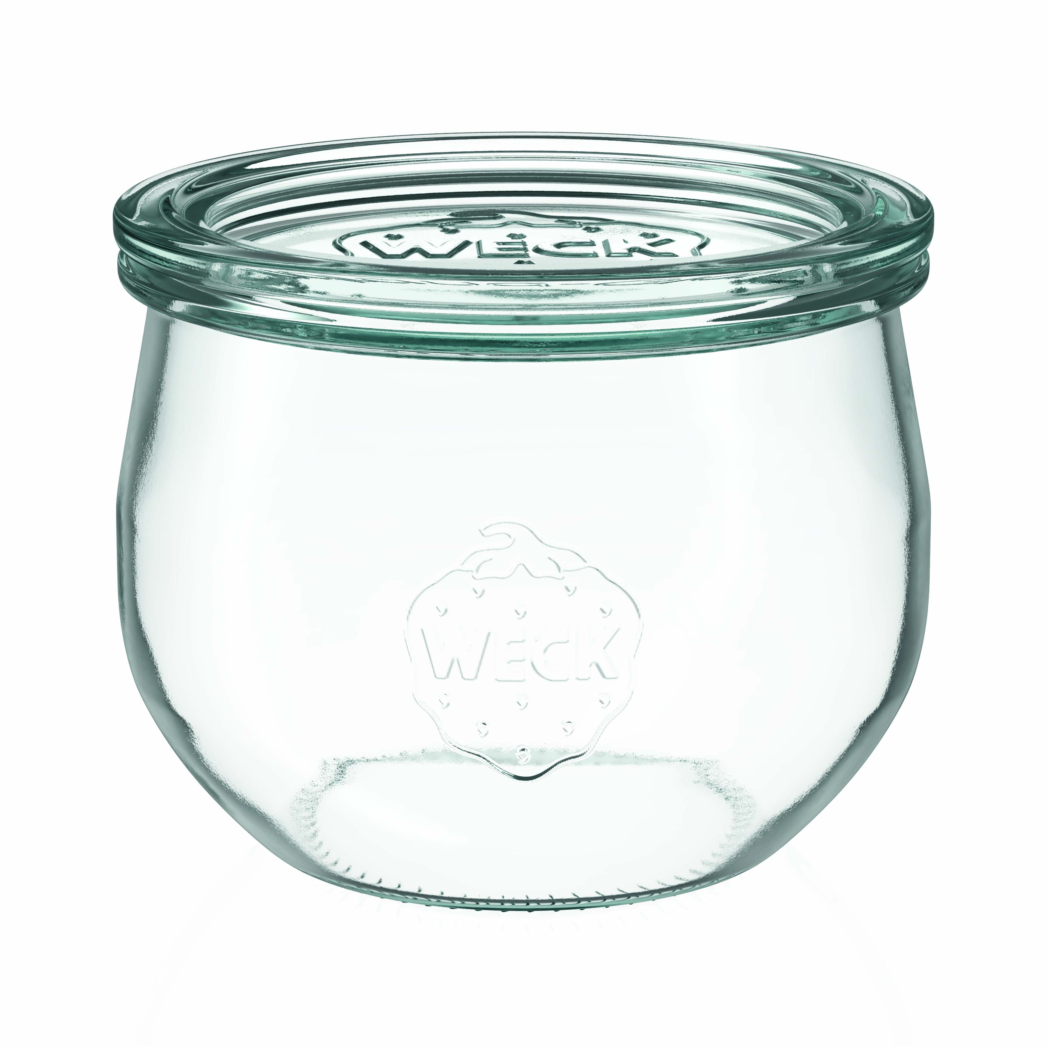 580 ml WECK verre tulipe, ouverture : bord rond 580 ml WECK verre tulipe, ouverture : bord rond
