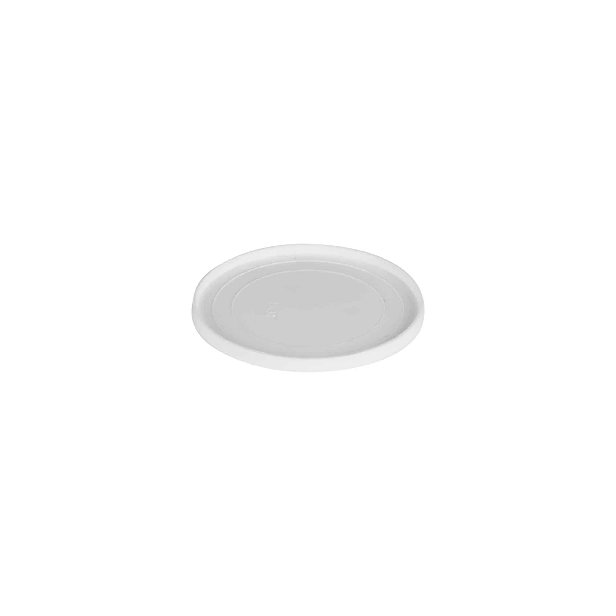 Disque de protection pour 15 ml 'Bianca', plastique PP, blanc