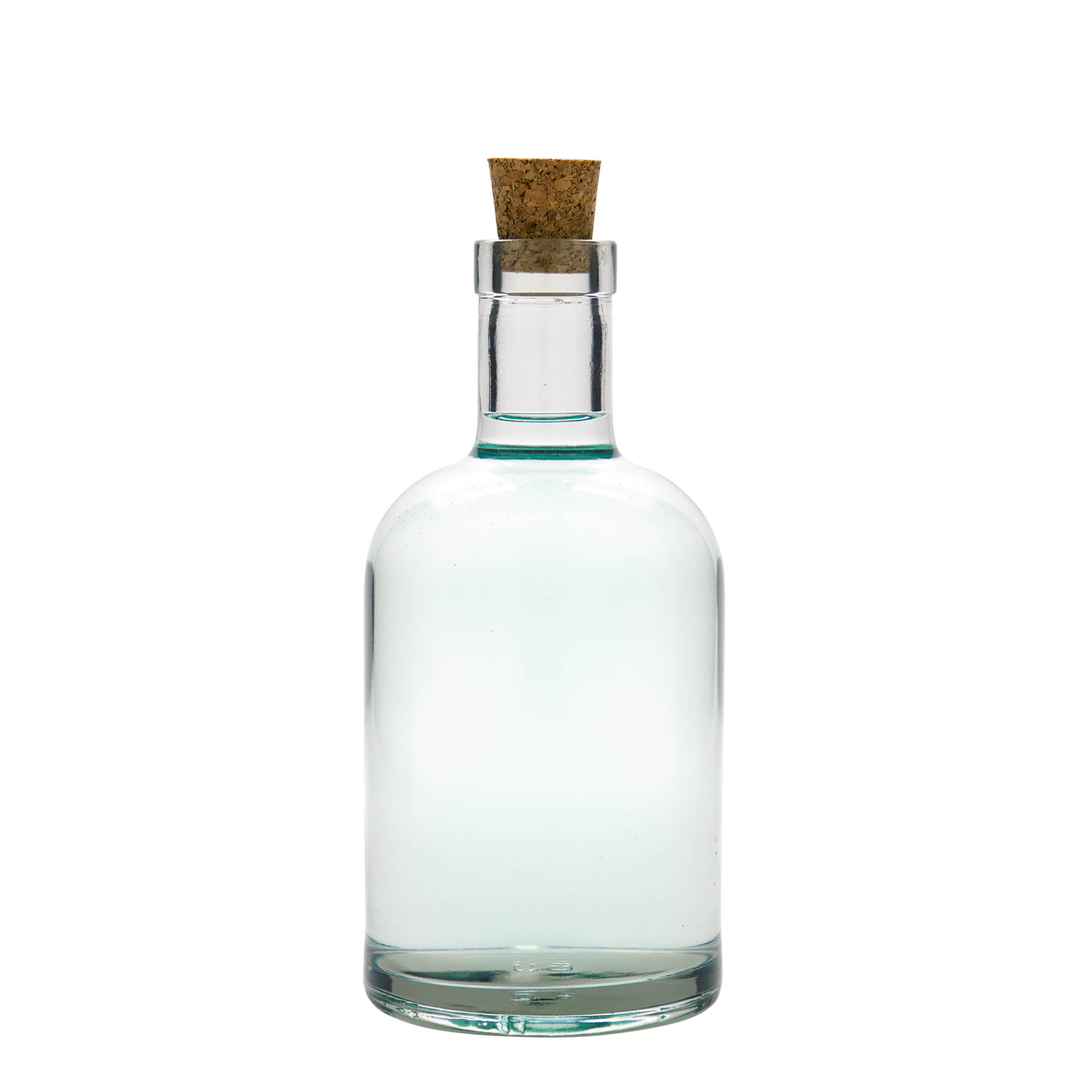 Bouteille en verre de 500 ml « Claus », ouverture : bouchon en liège Bouteille en verre de 500 ml « Claus », ouverture : bouchon en liège