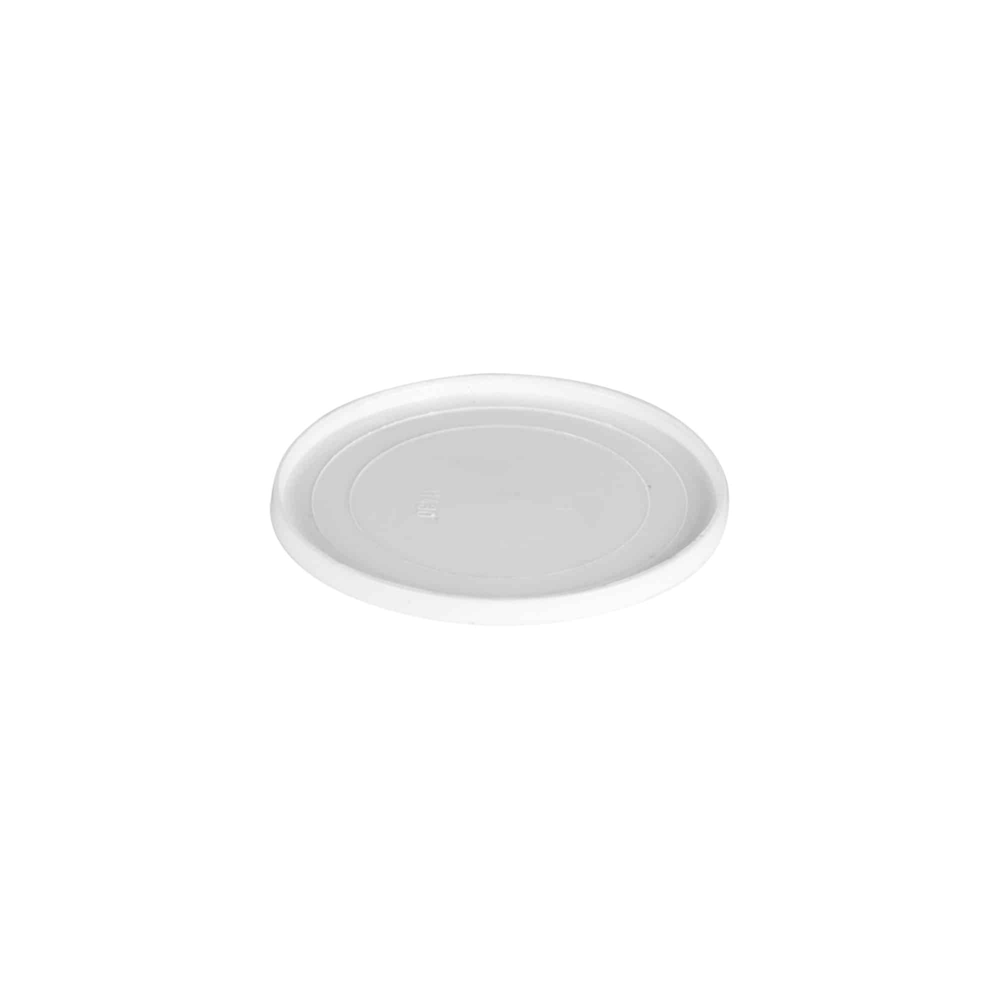 Disque de protection pour 30 ml 'Bianca', plastique PP, blanc