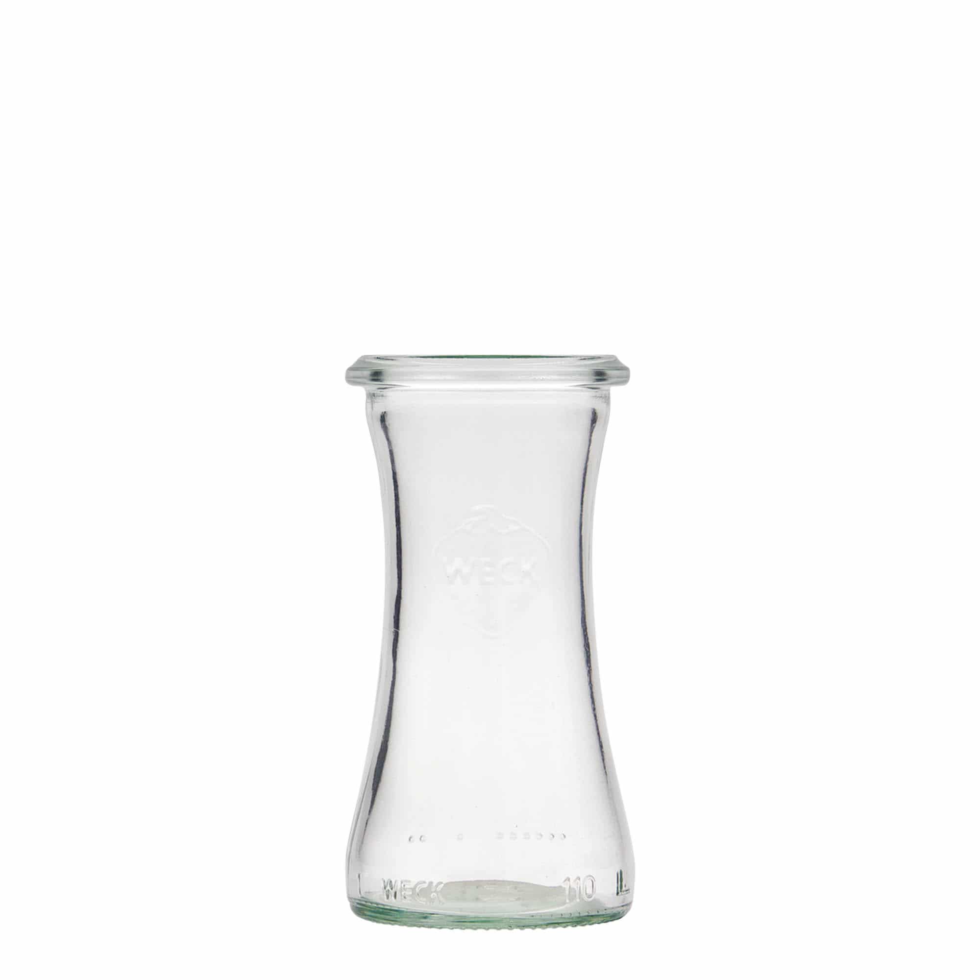 Bocal d’épicerie fine WECK 110 ml, bouchage: bords arrondis