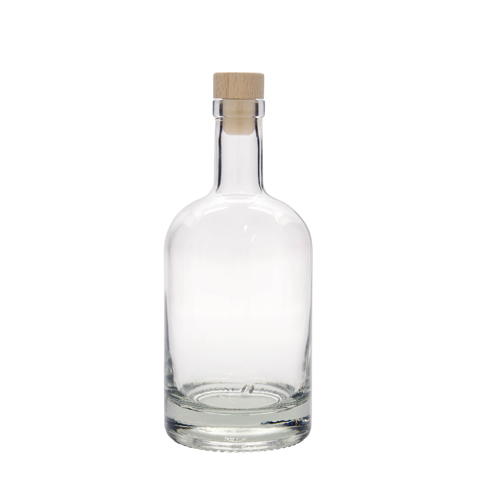 Bouteille en verre 500 ml « First Class », ouverture : liège Bouteille en verre 500 ml « First Class », ouverture : liège