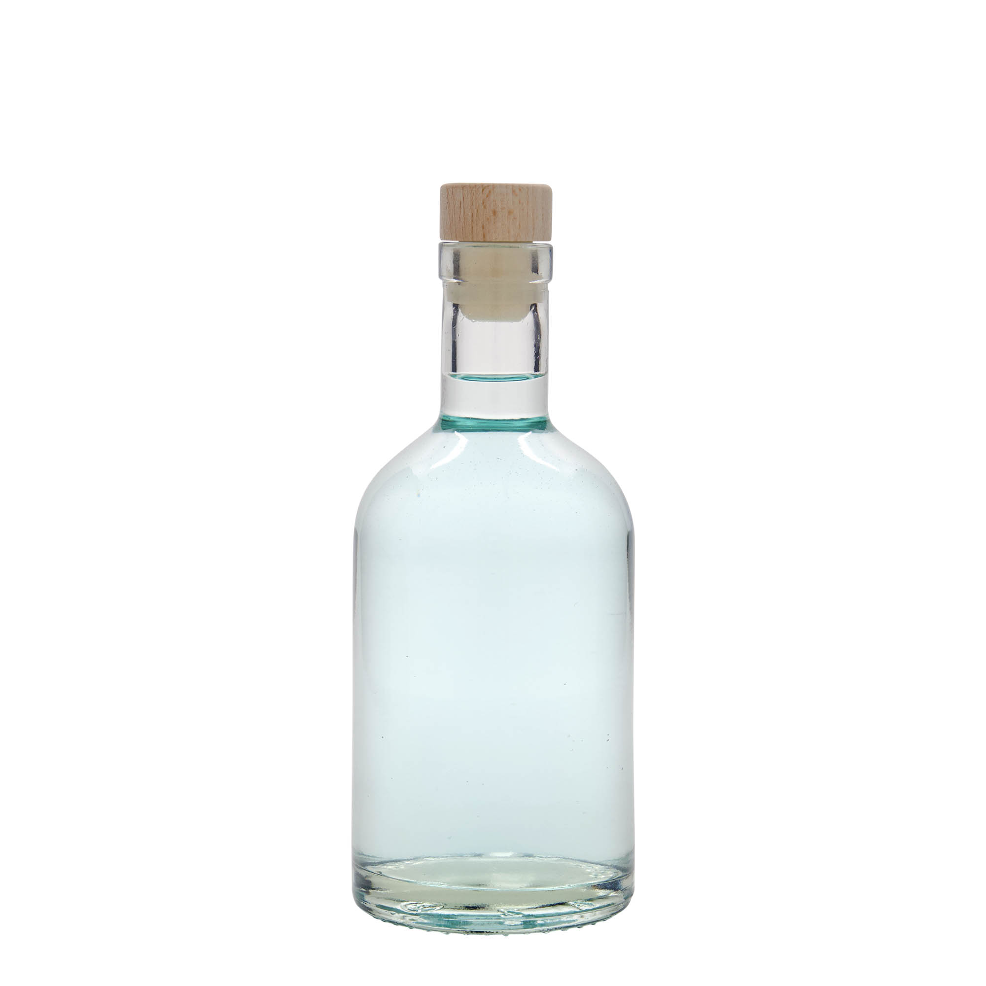 Bouteille en verre 350 ml 'First Class', ouverture : bouchon en liège