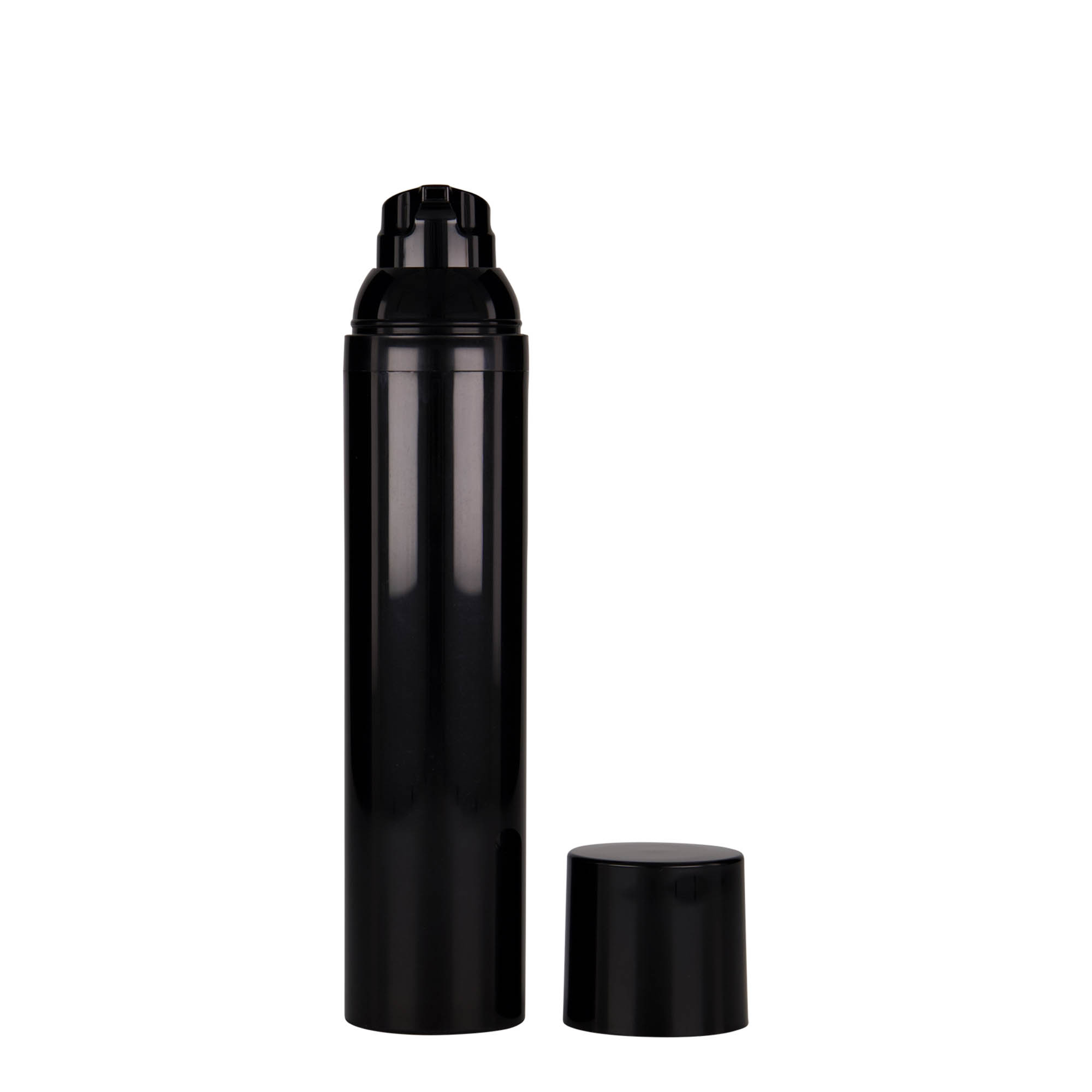 Distributeur airless 100 ml « Mezzo », plastique PP, noir