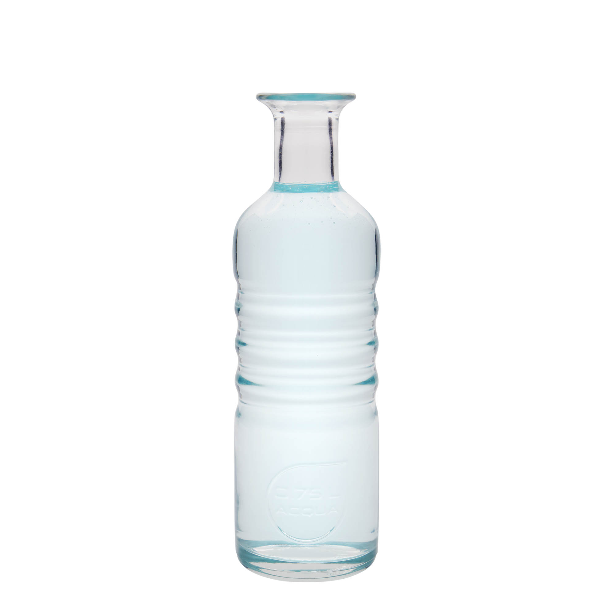 Bouteille en verre 750 ml 'Optima Acqua', ouverture : liège Bouteille en verre 750 ml 'Optima Acqua', ouverture : liège