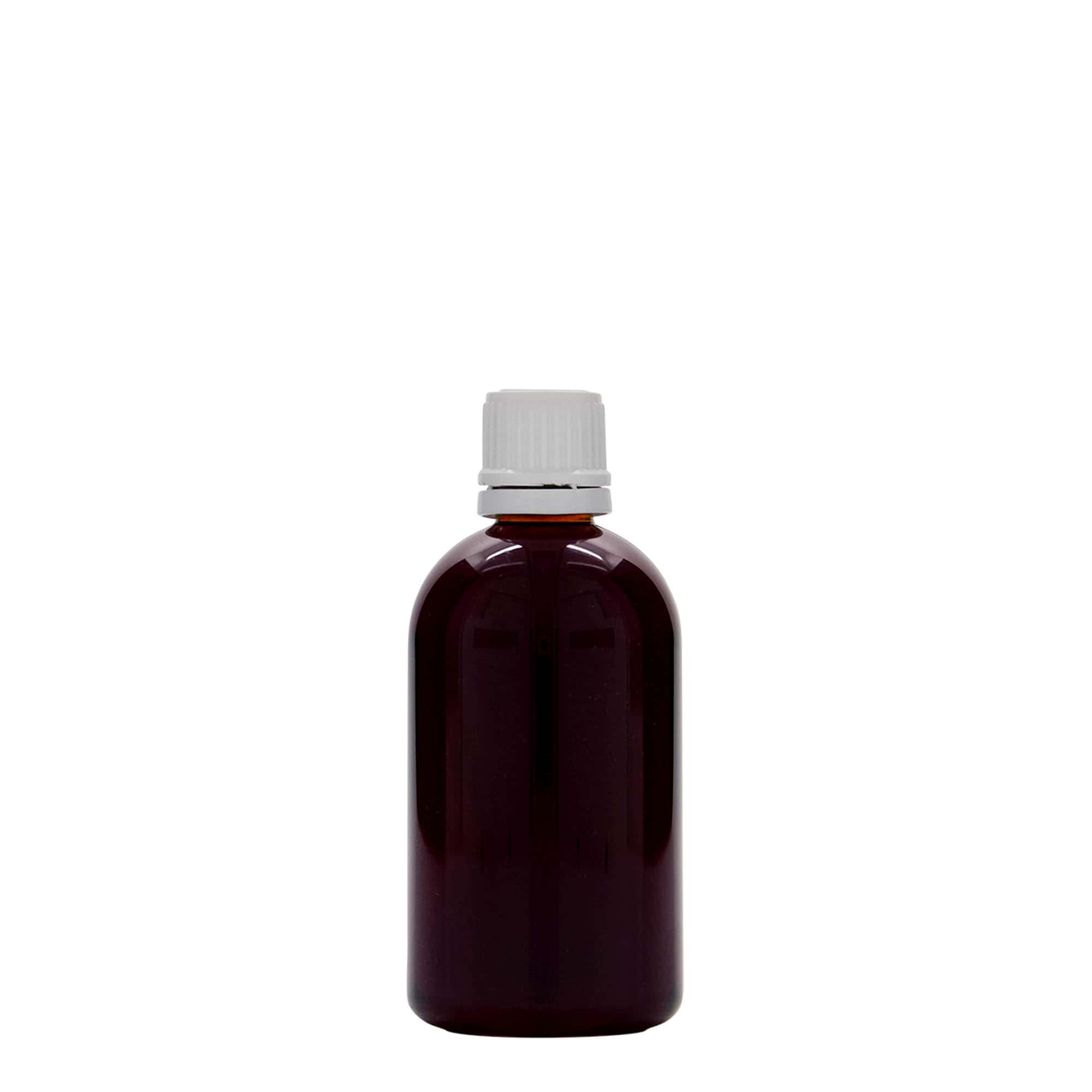 Flacon médical PET 100 ml « Easy Living », plastique, ouverture : DIN 18