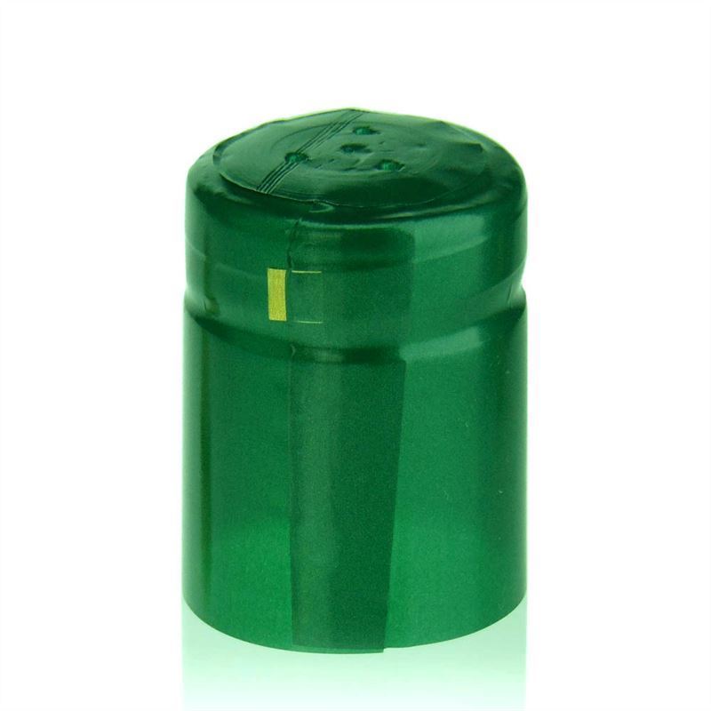 Capsule thermo-rétractable 32x41, plastique PVC, vert émeraude