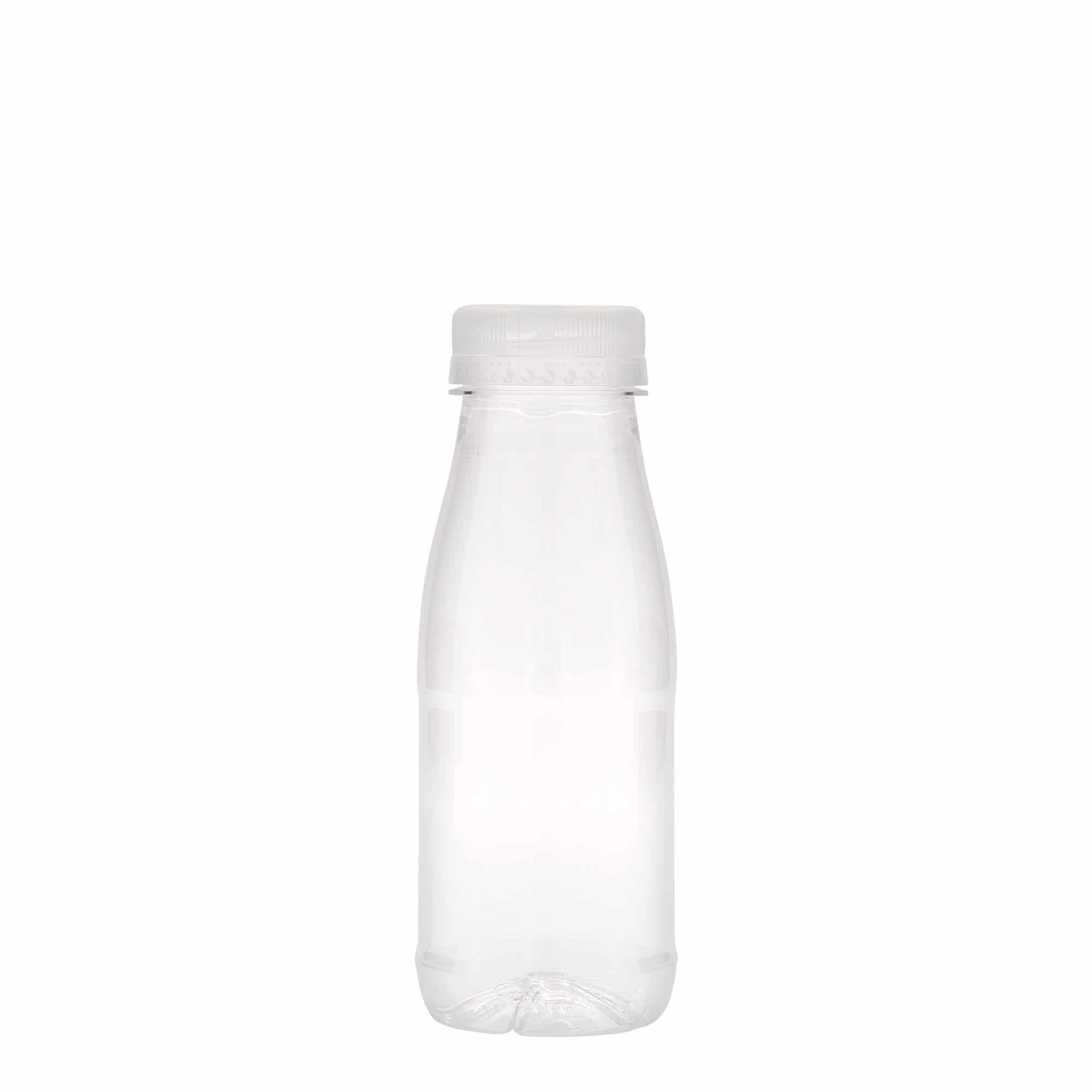 Bouteille en PET 250 ml 'Milk and Juice', plastique, col : 38 mm