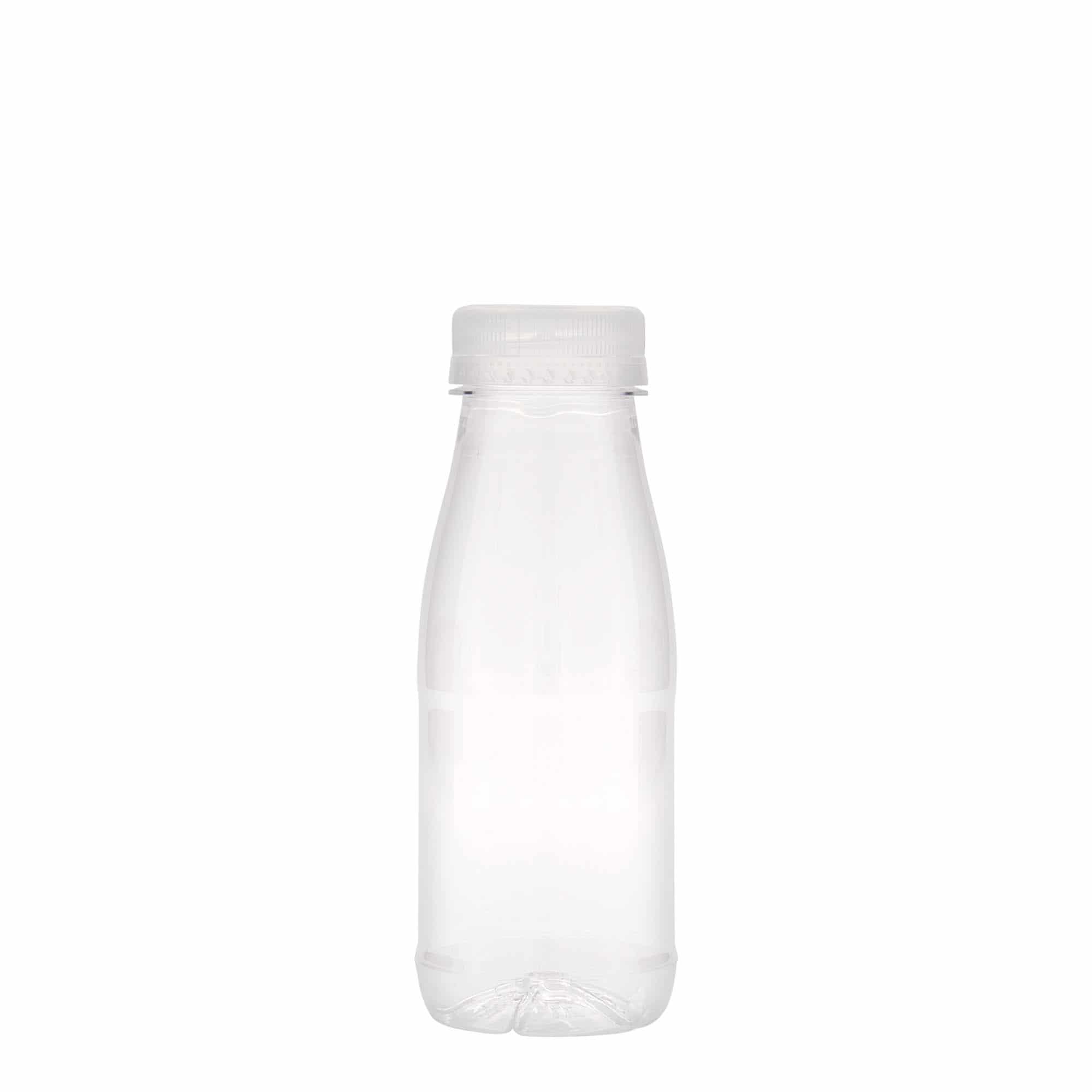 Bouteille PET 250 ml 'Milk and Juice', plastique, ouverture : 38 mm