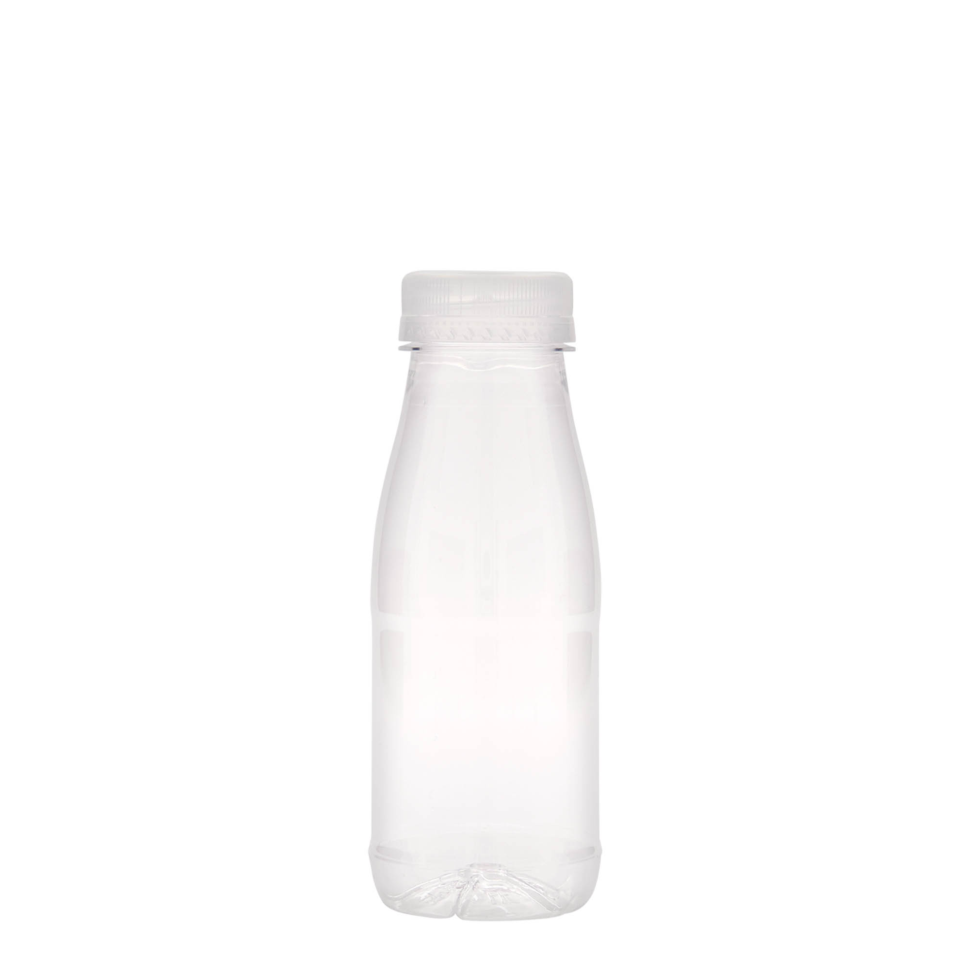 Bouteille PET 250 ml 'Milk and Juice', plastique, ouverture : 38 mm Bouteille PET 250 ml 'Milk and Juice', plastique, ouverture : 38 mm