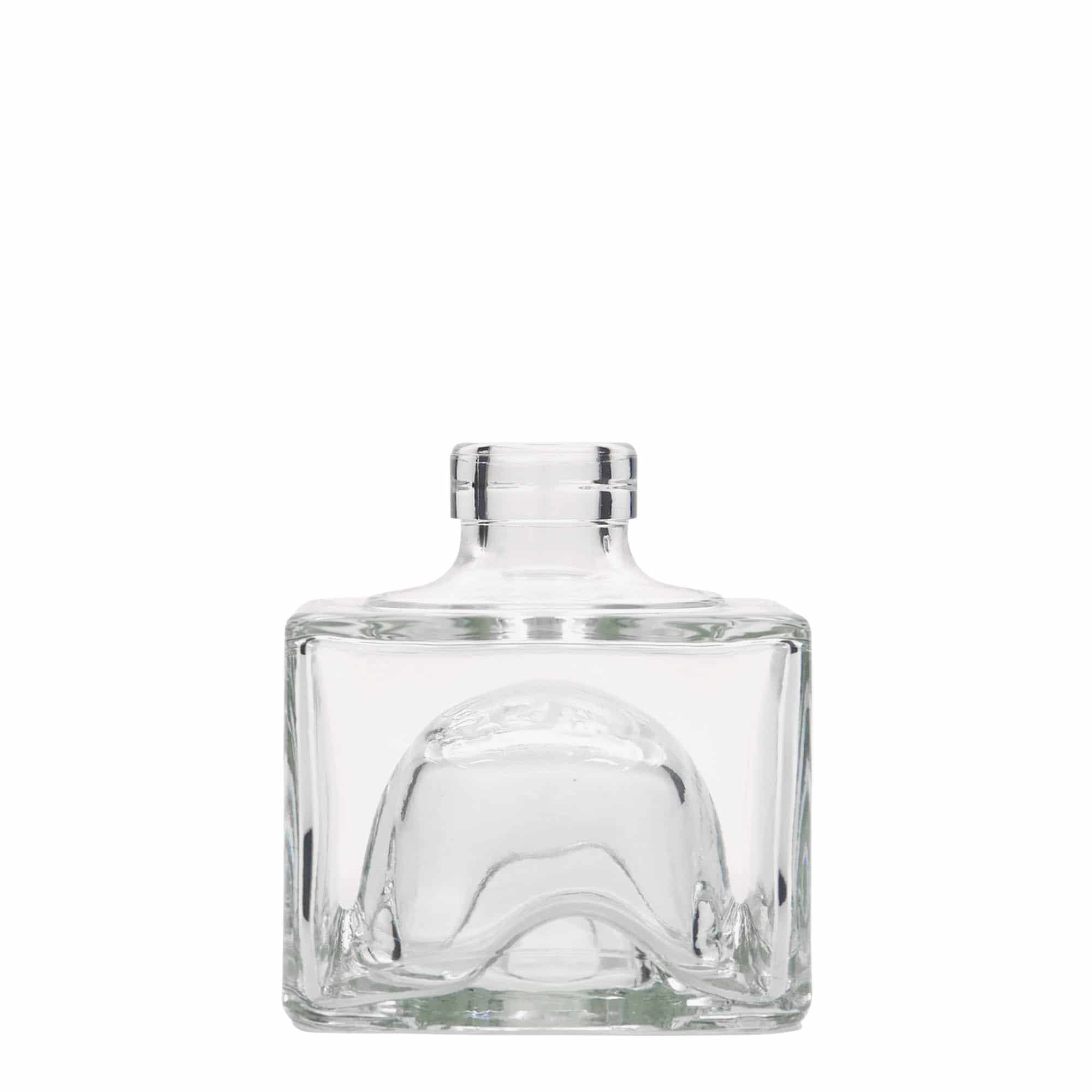 Bouteille en verre 200 ml 'Cocolores', carrée, bouchage: bouchon Bouteille en verre 200 ml 'Cocolores', carrée, bouchage: bouchon