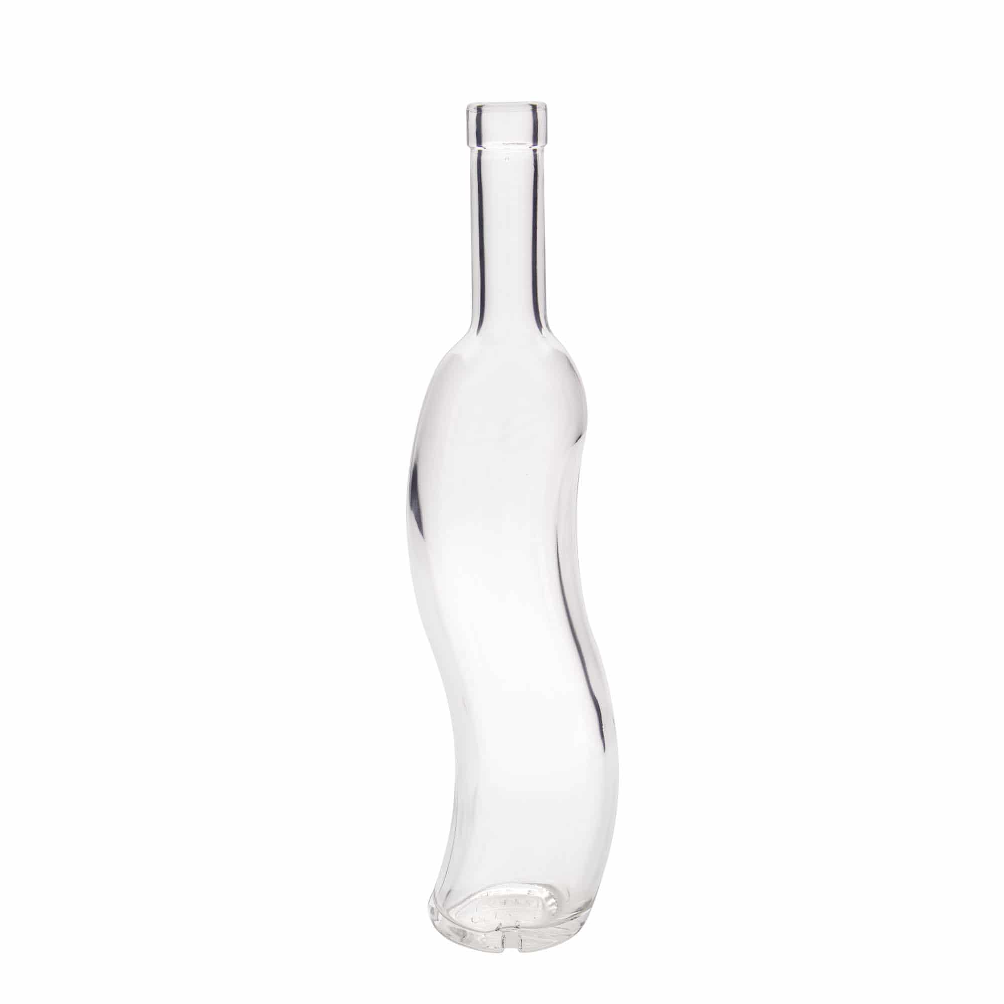 Bouteille en verre 500 ml « La-Ola », demi-ronde, ouverture : liège