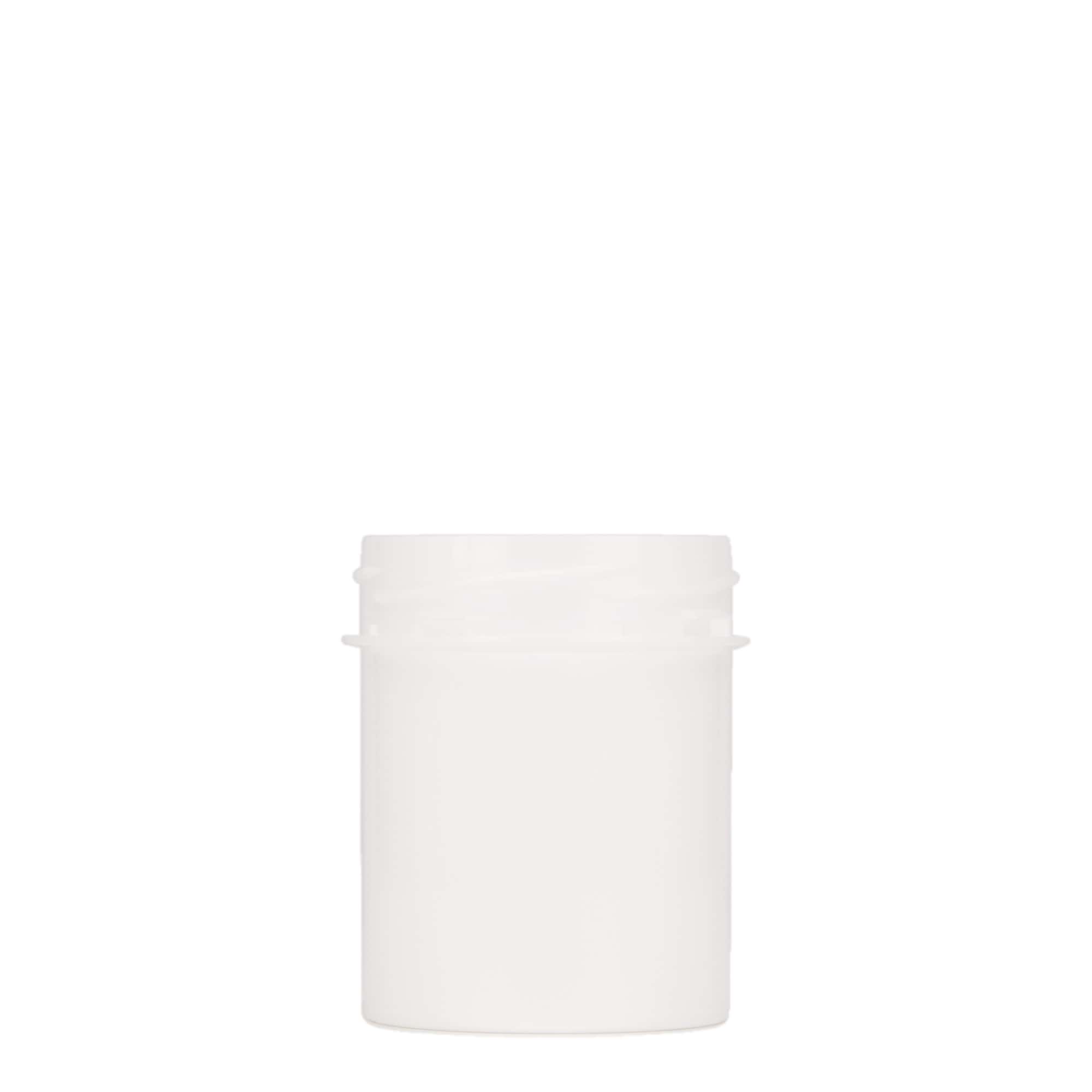 150 ml boîte en plastique 'Securilock', PP, blanc, ouverture : bouchon à vis