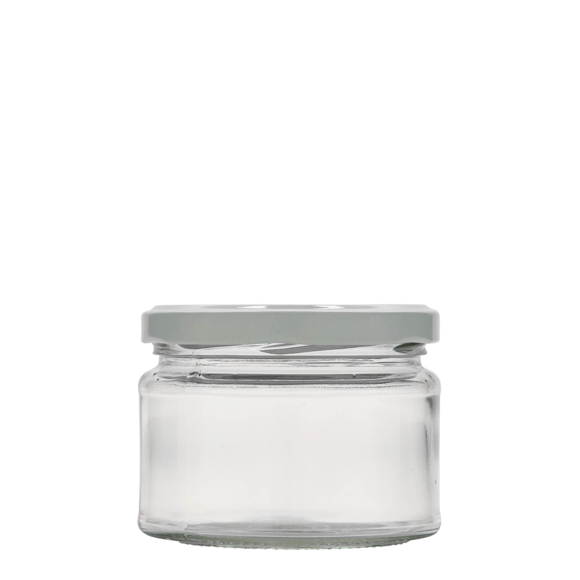 280 ml verre rond plat, ouverture : Twist-Off (TO 82)
