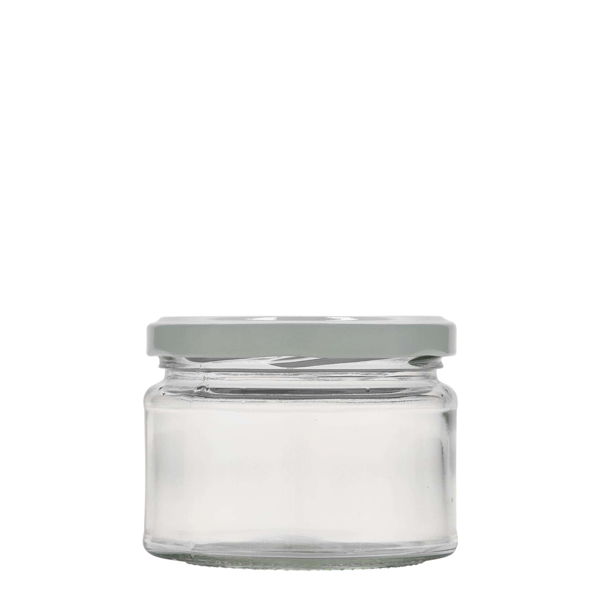 280 ml verre rond plat, ouverture : Twist-Off (TO 82)