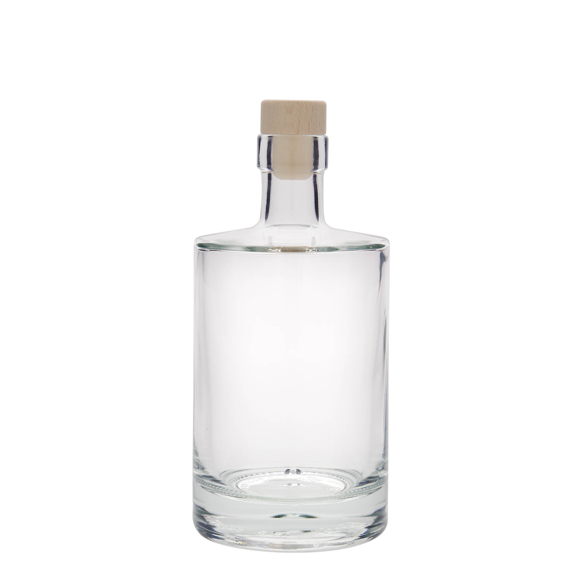 Bouteille en verre 500 ml 'Aventura', ouverture : bouchon en liège Bouteille en verre 500 ml 'Aventura', ouverture : bouchon en liège