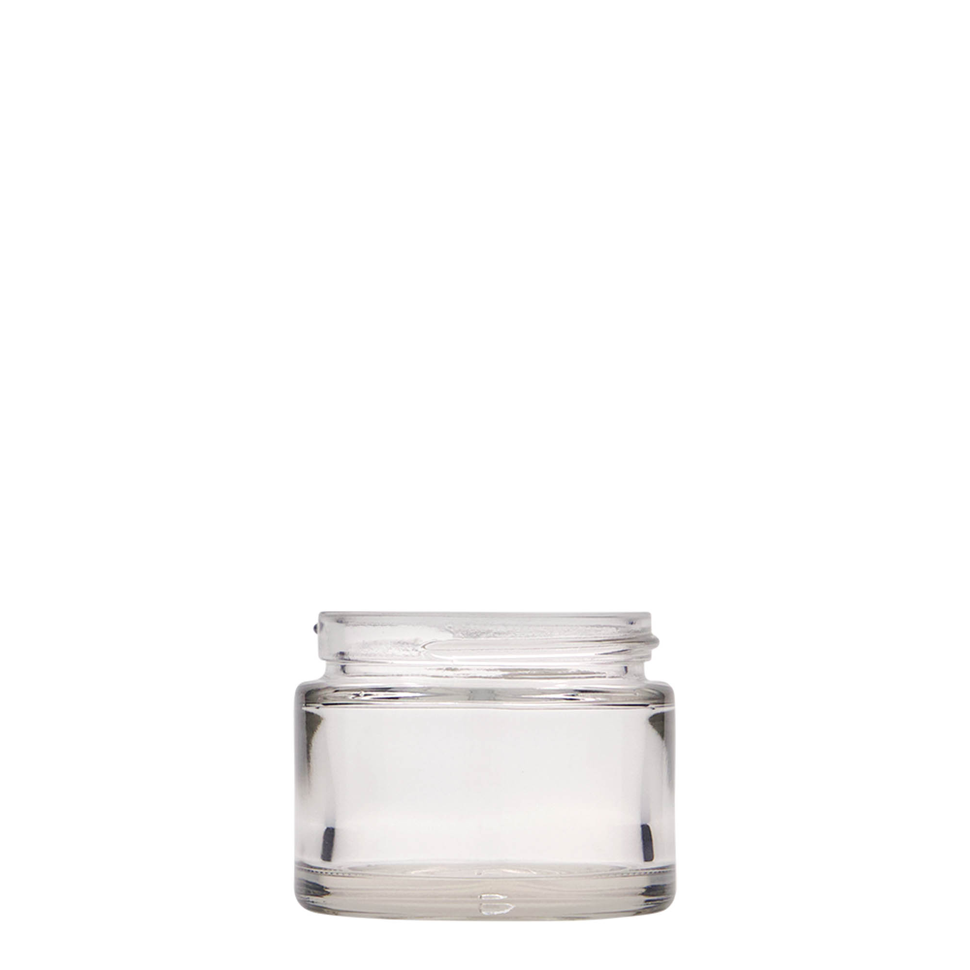 Pot de 50 ml « Beauty », verre, ouverture : bouchon à vis Pot de 50 ml « Beauty », verre, ouverture : bouchon à vis