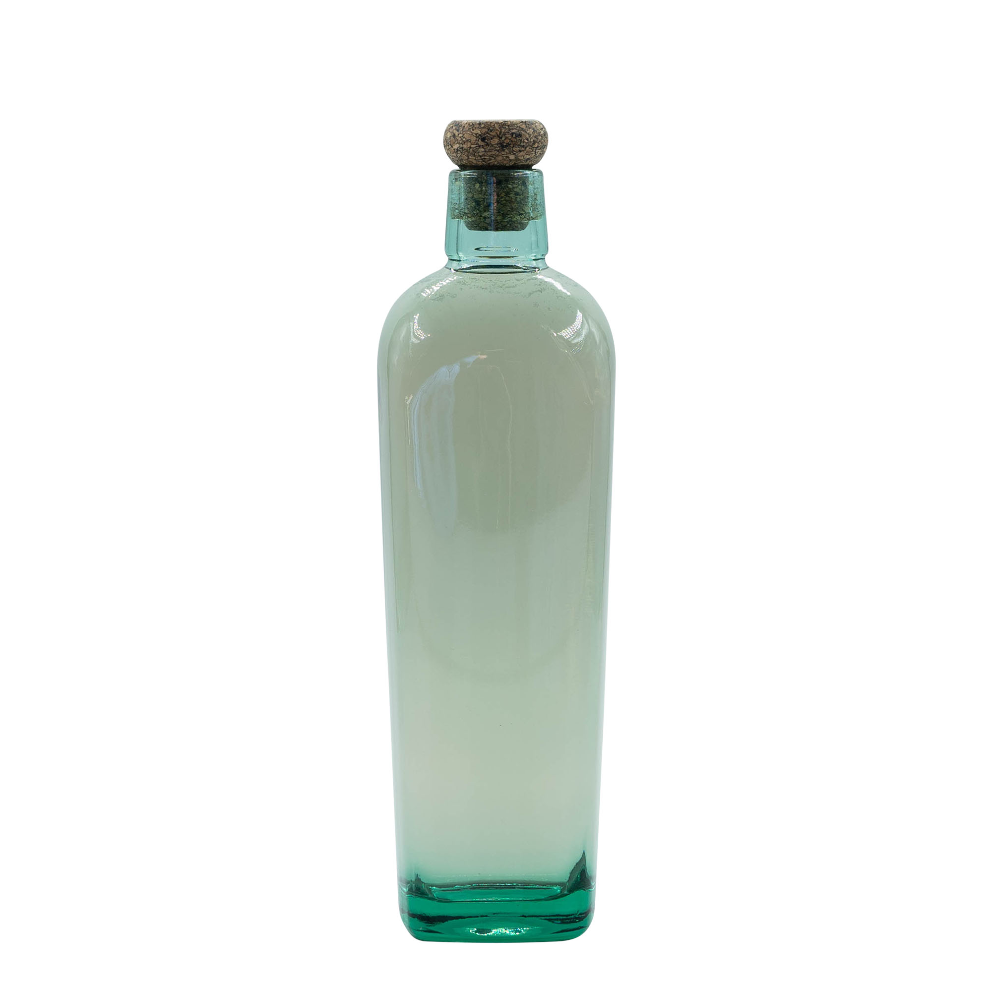 Bouteille en verre 700 ml 'Lance', ouverture : bouchon en liège
