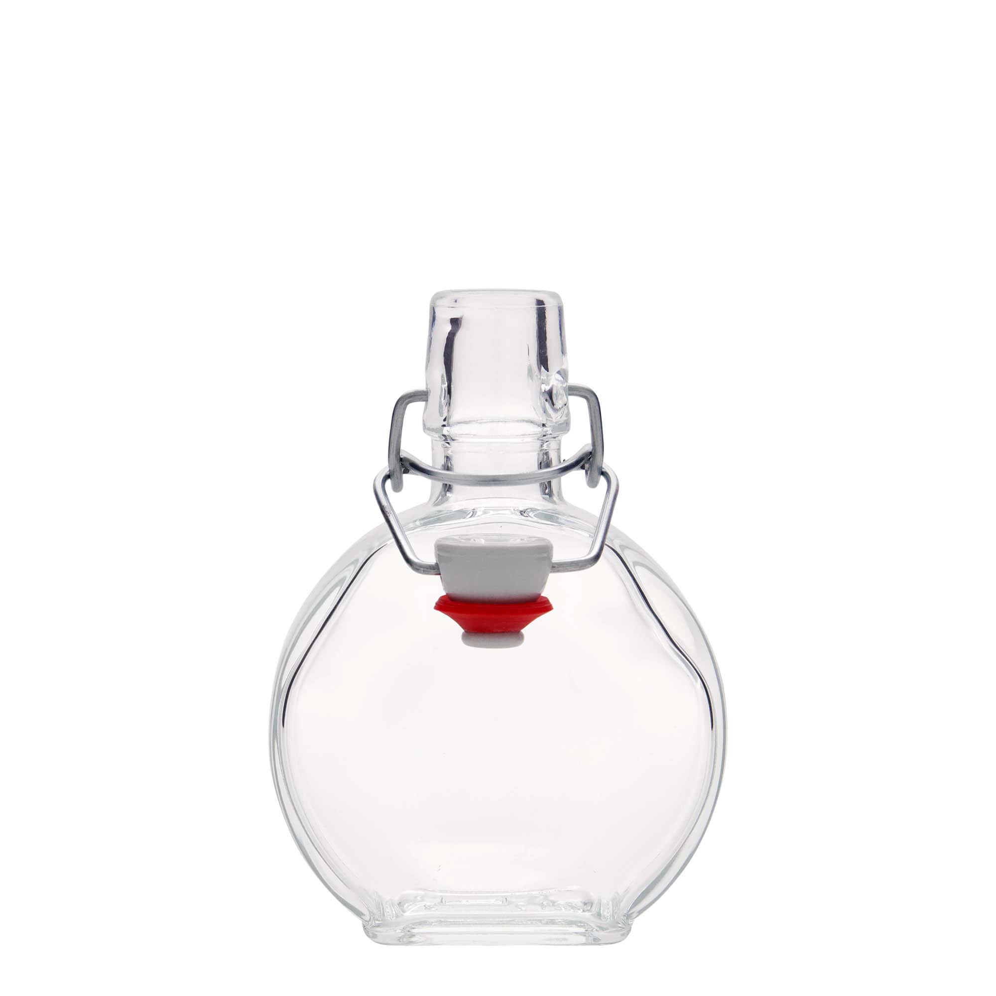 Flacon en verre 200 ml 'Sensatione', rectangulaire, ouverture : bouchon à levier Flacon en verre 200 ml 'Sensatione', rectangulaire, ouverture : bouchon à levier