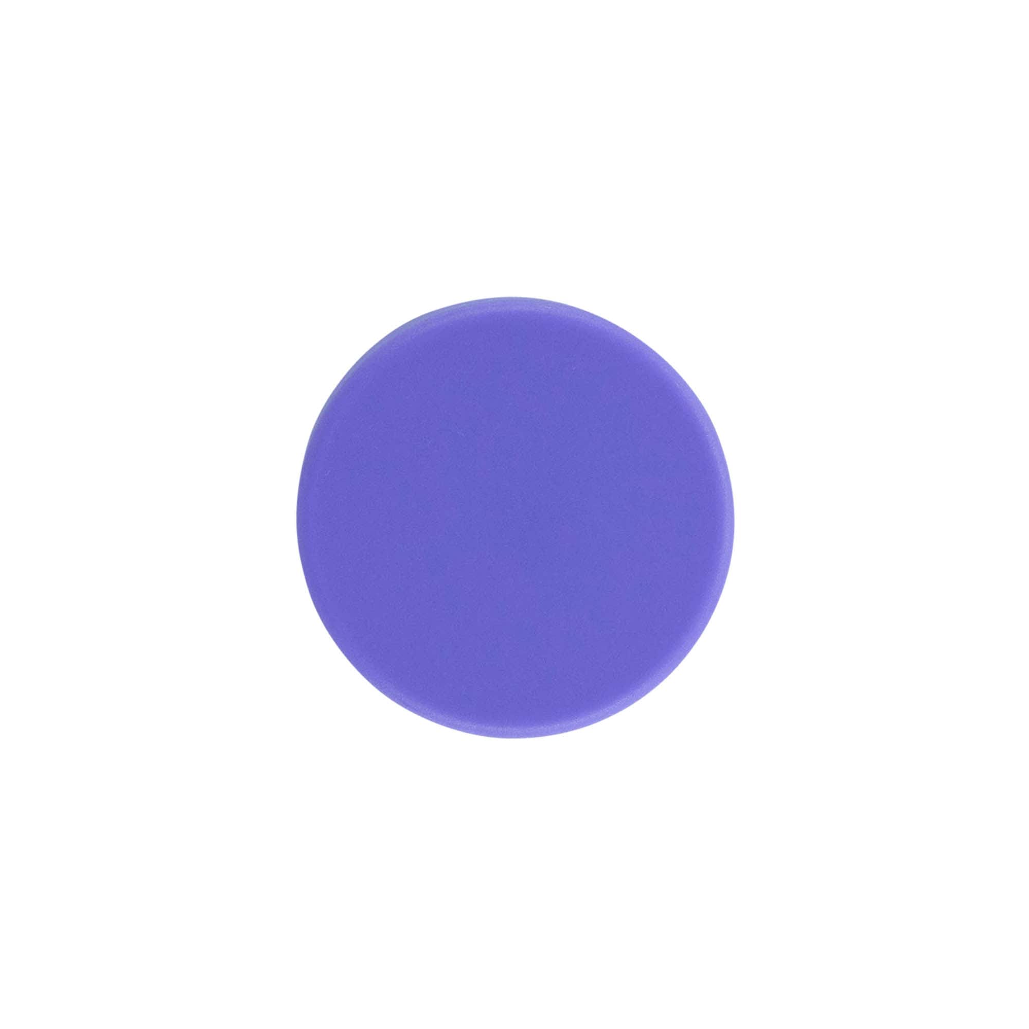 Bouchon à vis, plastique ABS, violet, pour ouverture : GPI 33/400