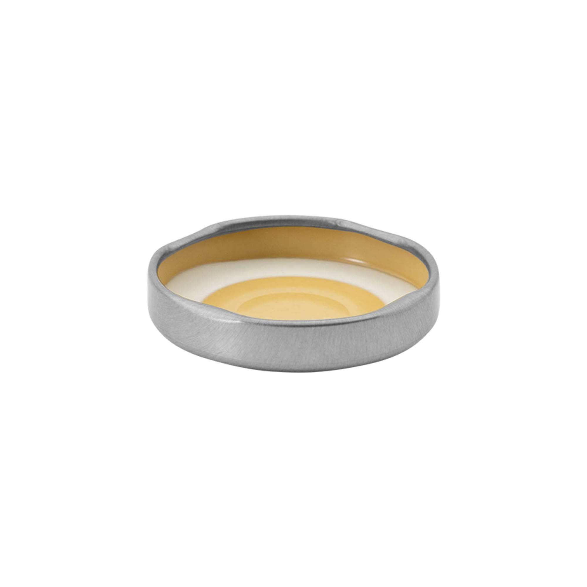 Bouchon à visser, tôle blanche, argenté, pour ouverture : TO 43 Bouchon à visser, tôle blanche, argenté, pour ouverture : TO 43
