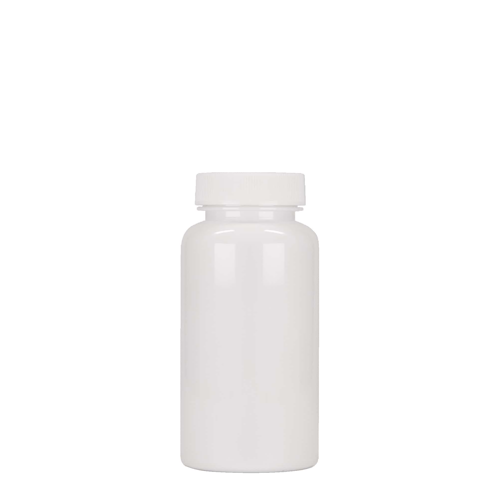 150 ml emballage PET, plastique, blanc, ouverture : 38/400