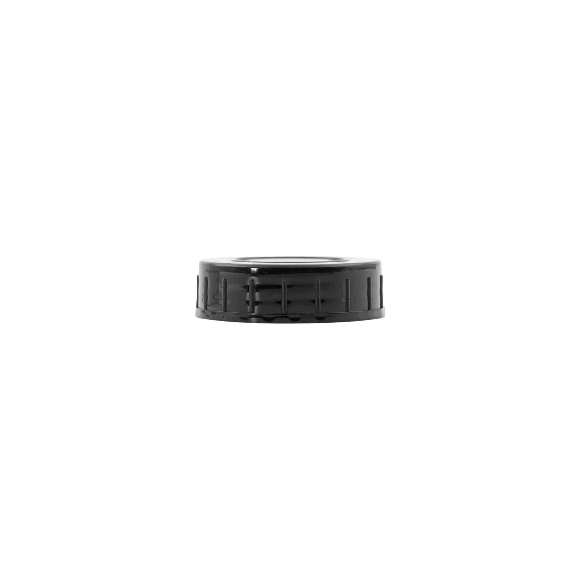 Bougage à vis, plastique PP, noir, pour bouchage: DIN 45