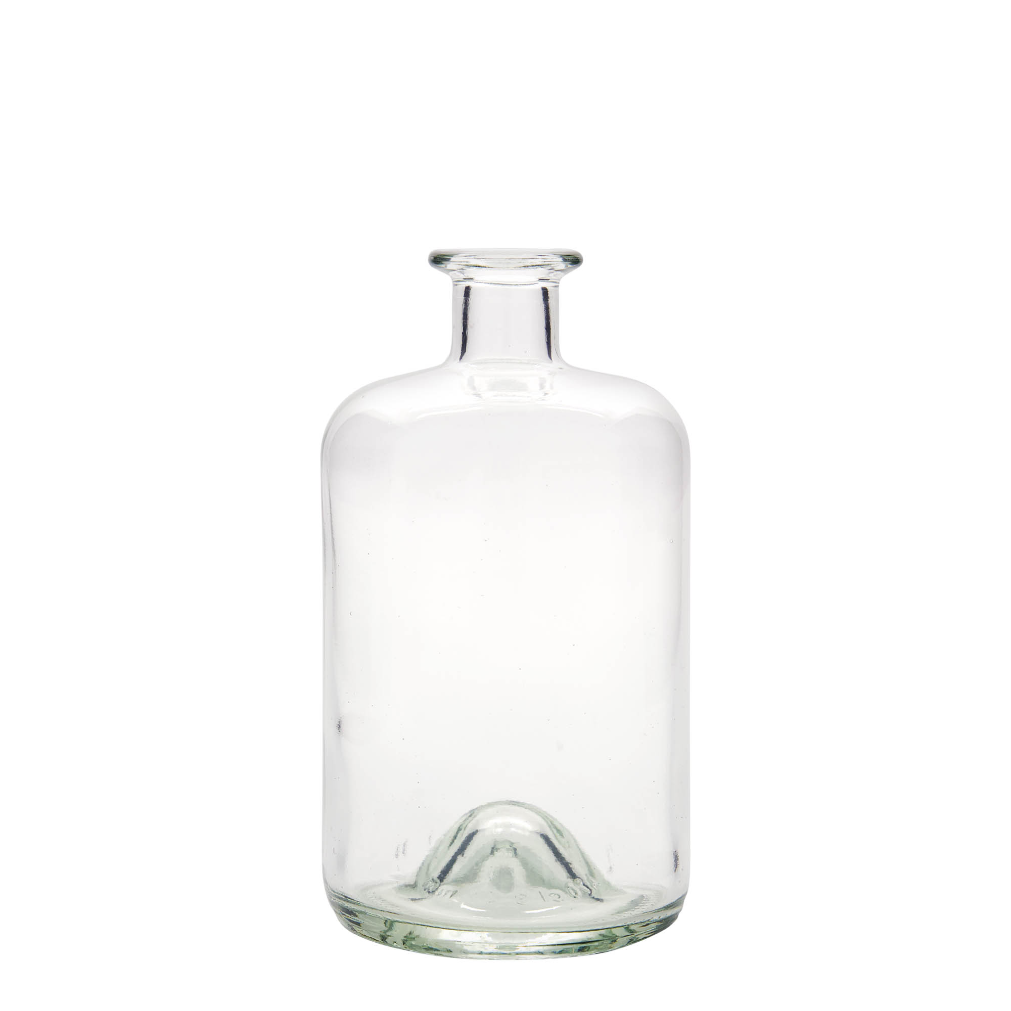 Bouteille en verre de 700 ml pour pharmacien, ouverture : bouchon en liège