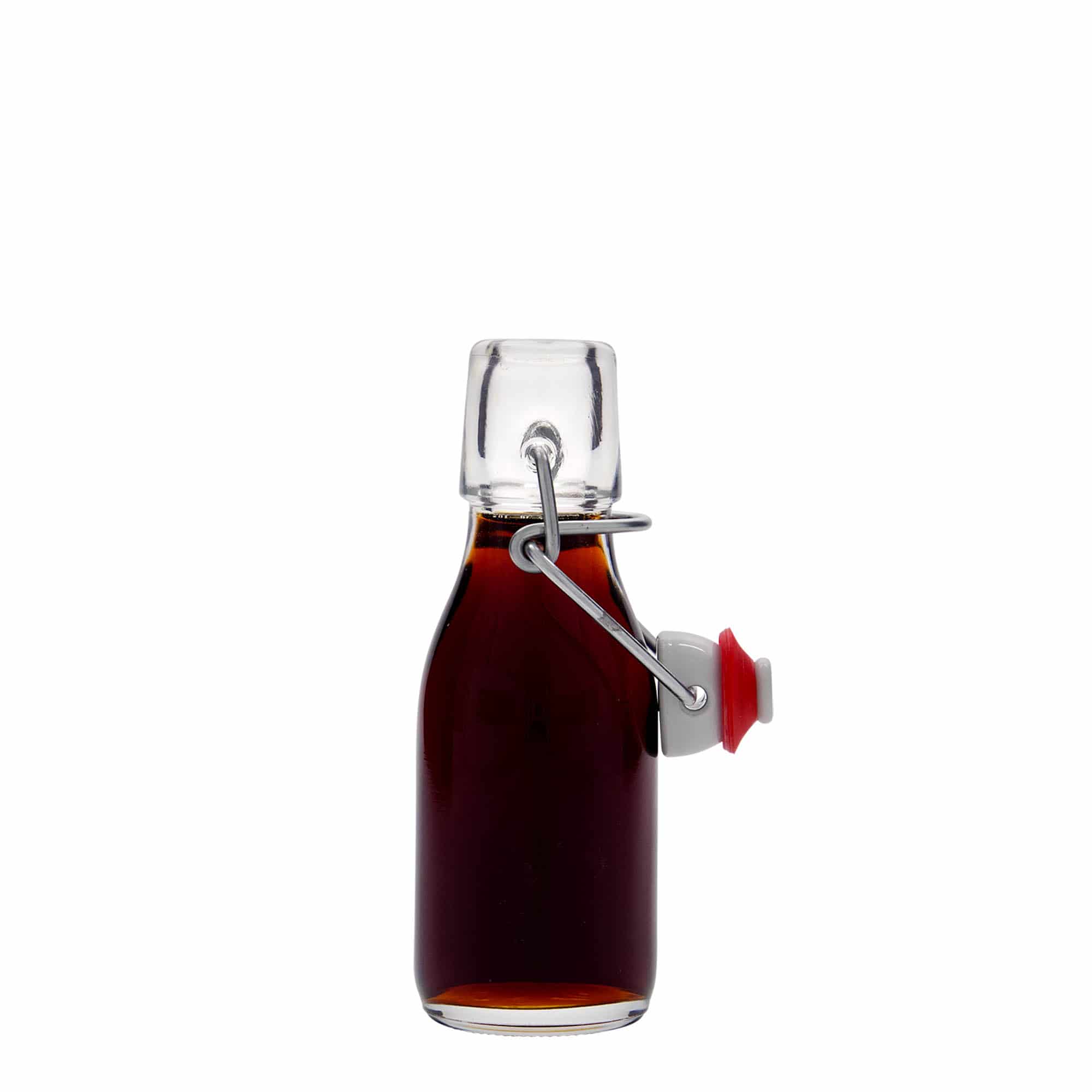 Flacon en verre 100 ml 'Paul', ouverture : fermeture à levier Flacon en verre 100 ml 'Paul', ouverture : fermeture à levier