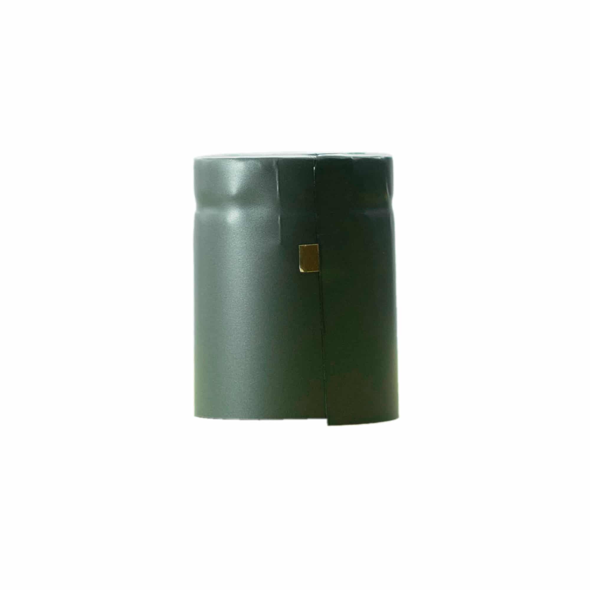 Capsule thermo-rétractable 32x41, plastique PVC, anthracite Capsule thermo-rétractable 32x41, plastique PVC, anthracite