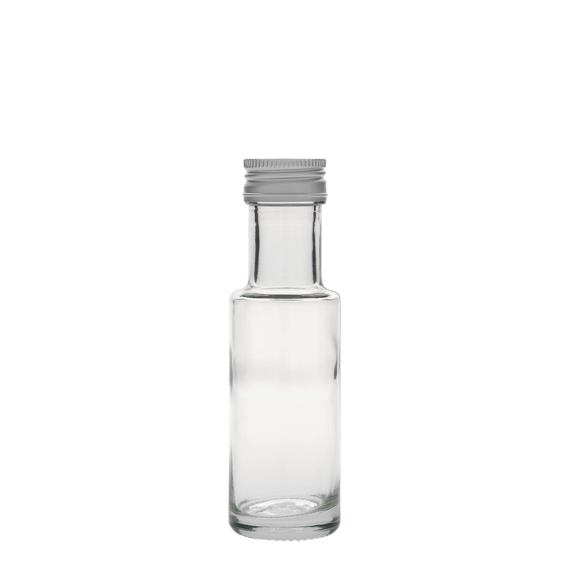Flacon en verre 100 ml 'Dorica', ouverture : PP 31,5 Flacon en verre 100 ml 'Dorica', ouverture : PP 31,5