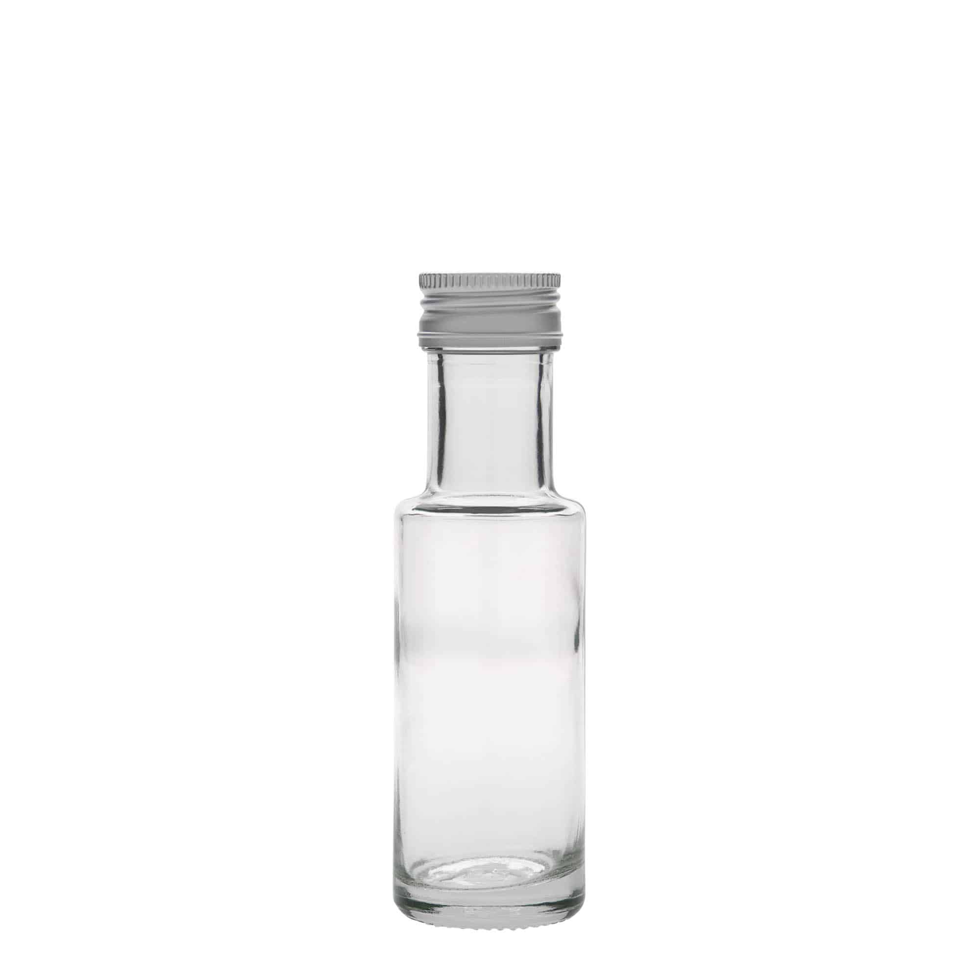 Flacon en verre 100 ml 'Dorica', ouverture : PP 31,5
